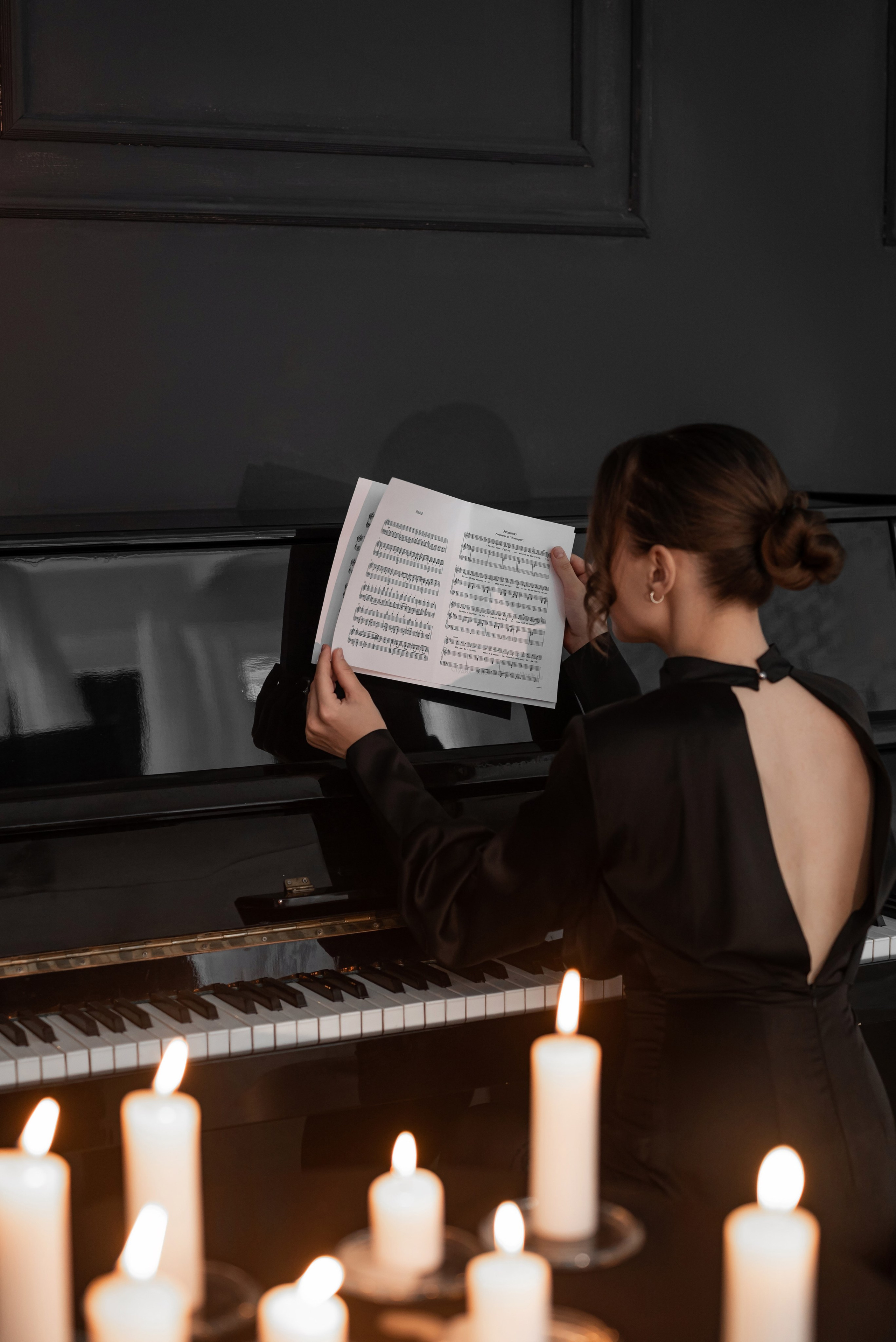 Фотопроект *Свечи и пианино*. Фотограф в городе Салават