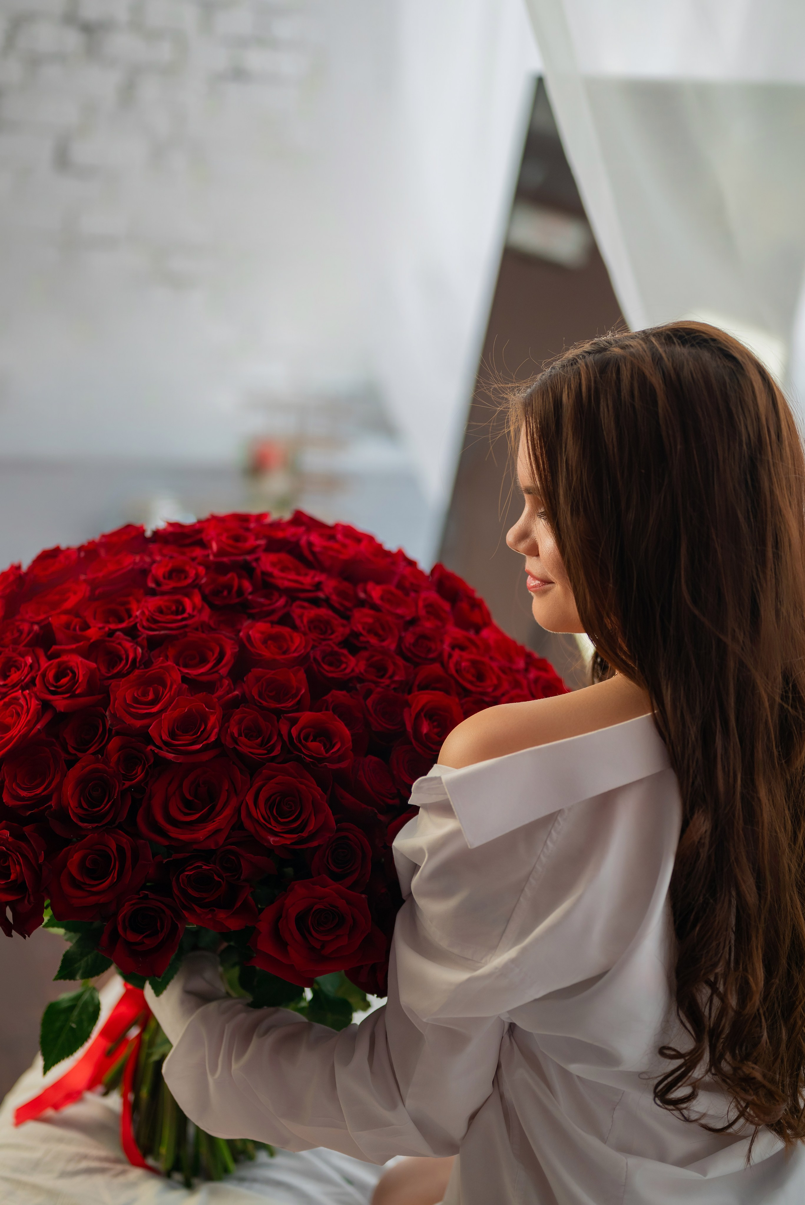 Фотопроект *101 красная роза* 2023 г. Фотограф в городе Салават