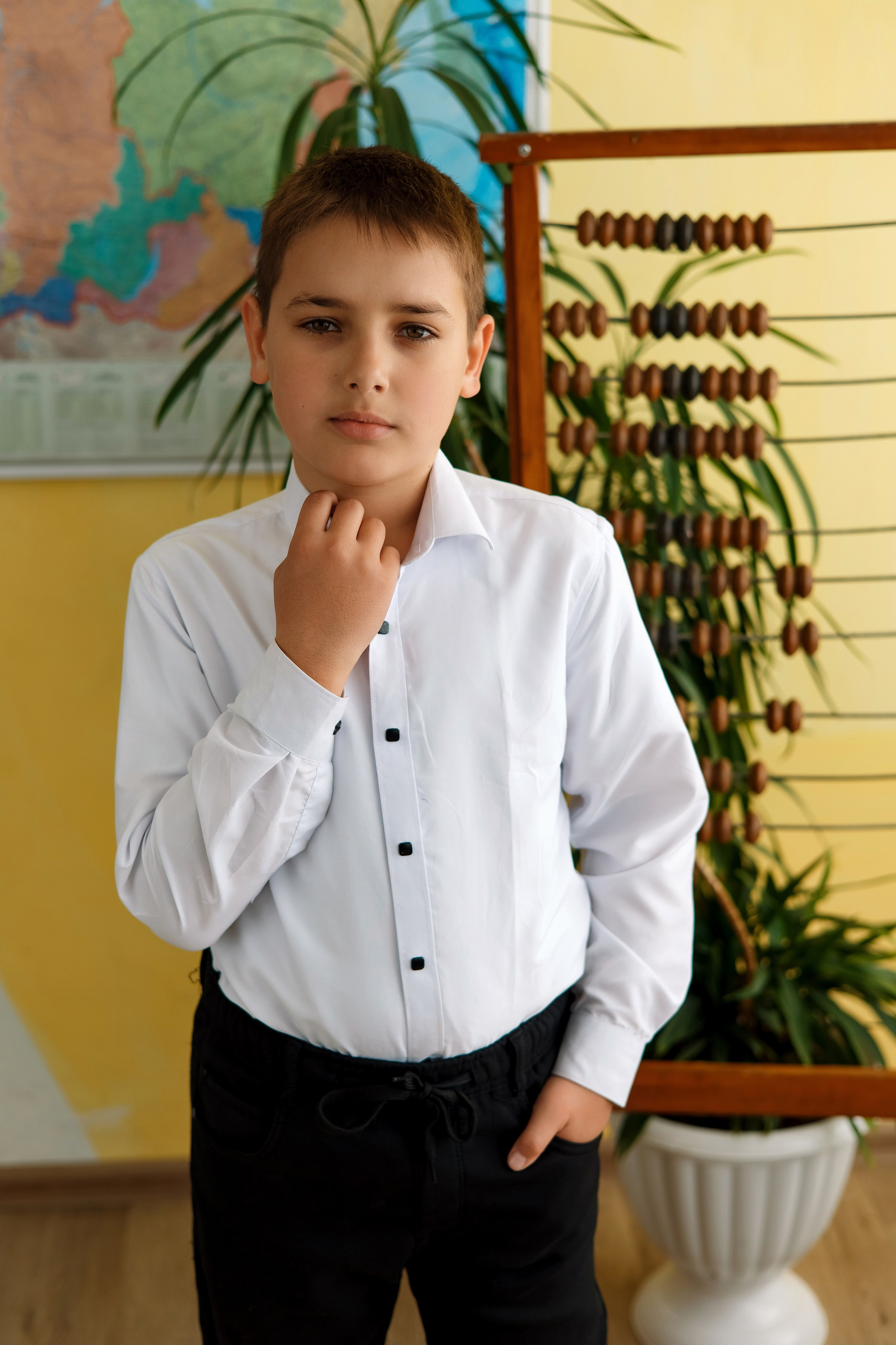 4 класс с. Барабаш. Фотограф Любовь Корниенко, Примоский край