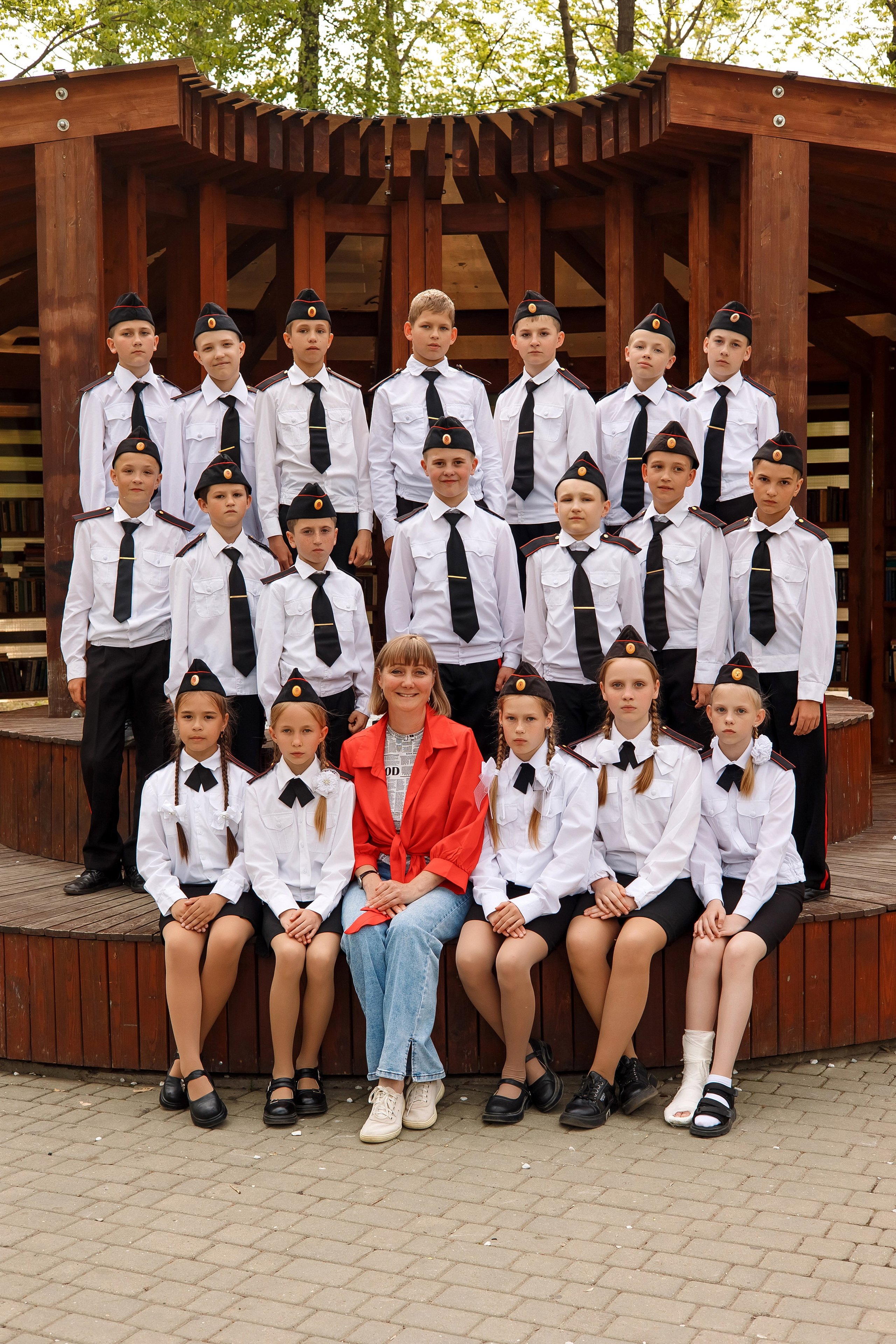 4 класс Кадеты. Фотограф Любовь Корниенко, Примоский край