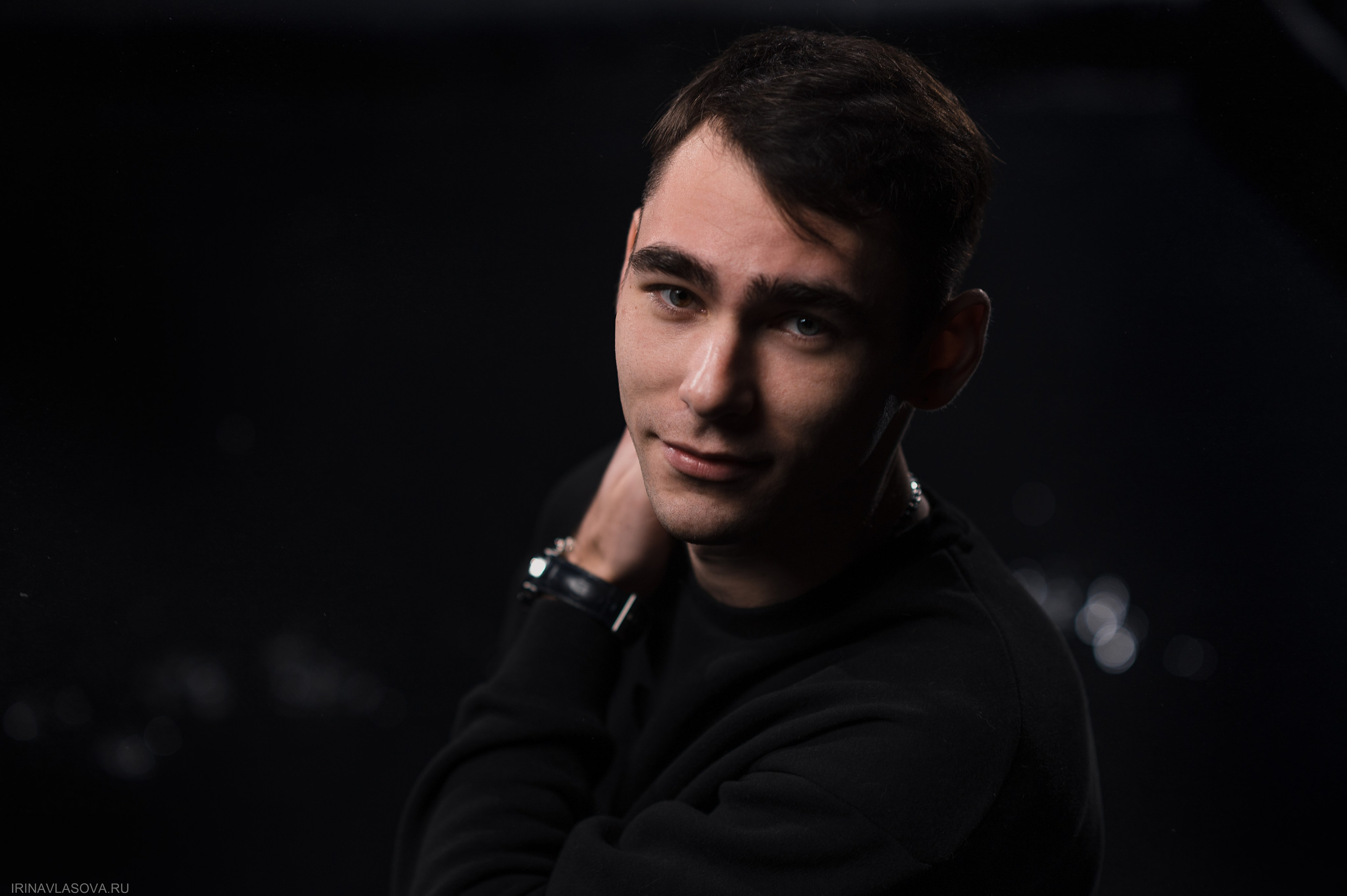 мужской портет с юмором