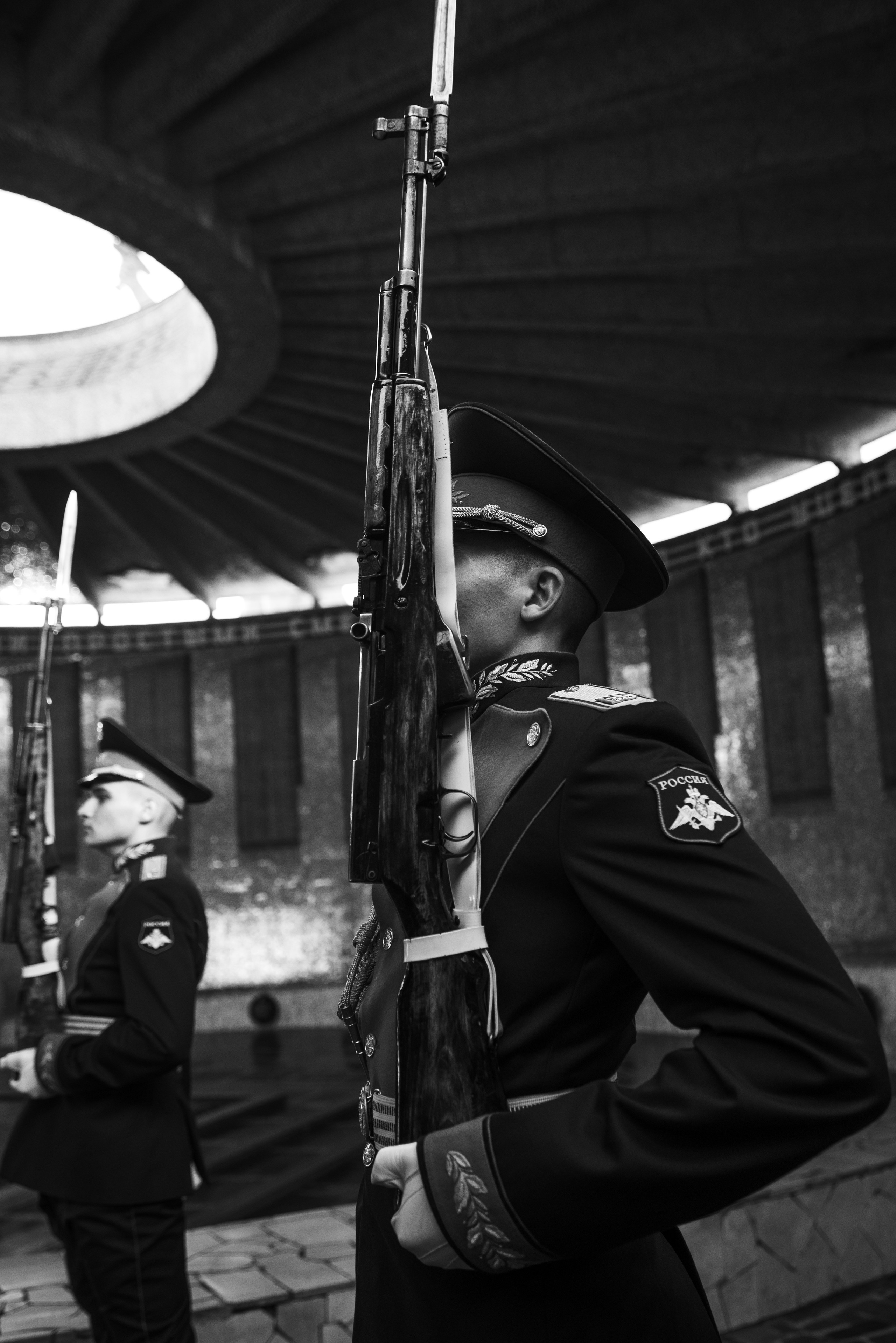 Смена караула на Мамаевом кургане. Свадебный, портретный фотограф в Волгограде Ермашова Дарья