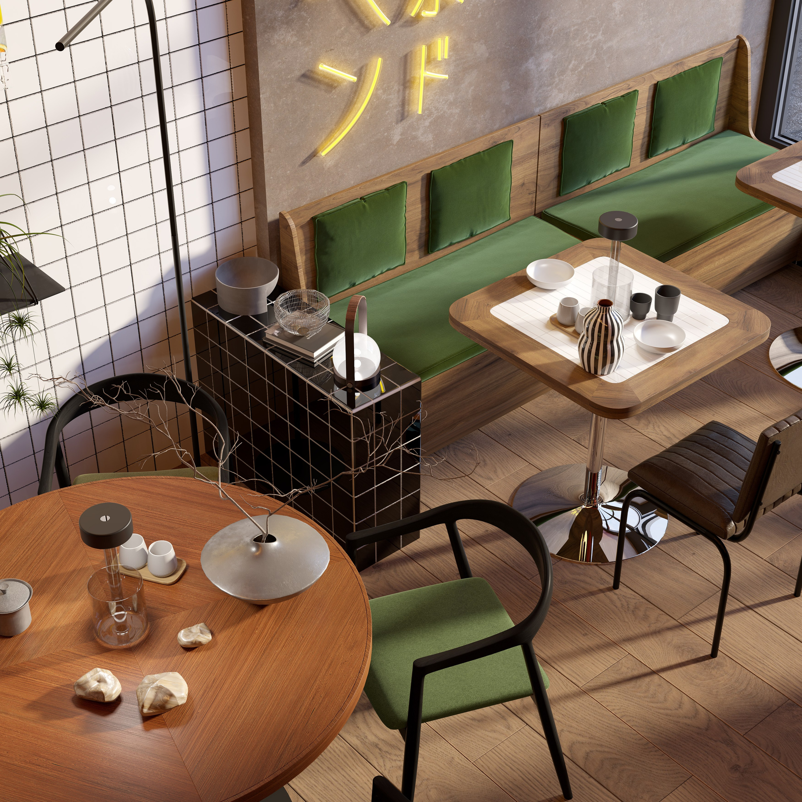 Ресторан «РУСАЛОЧКА». 3Д Визуализация Интерьера и Архитектуры