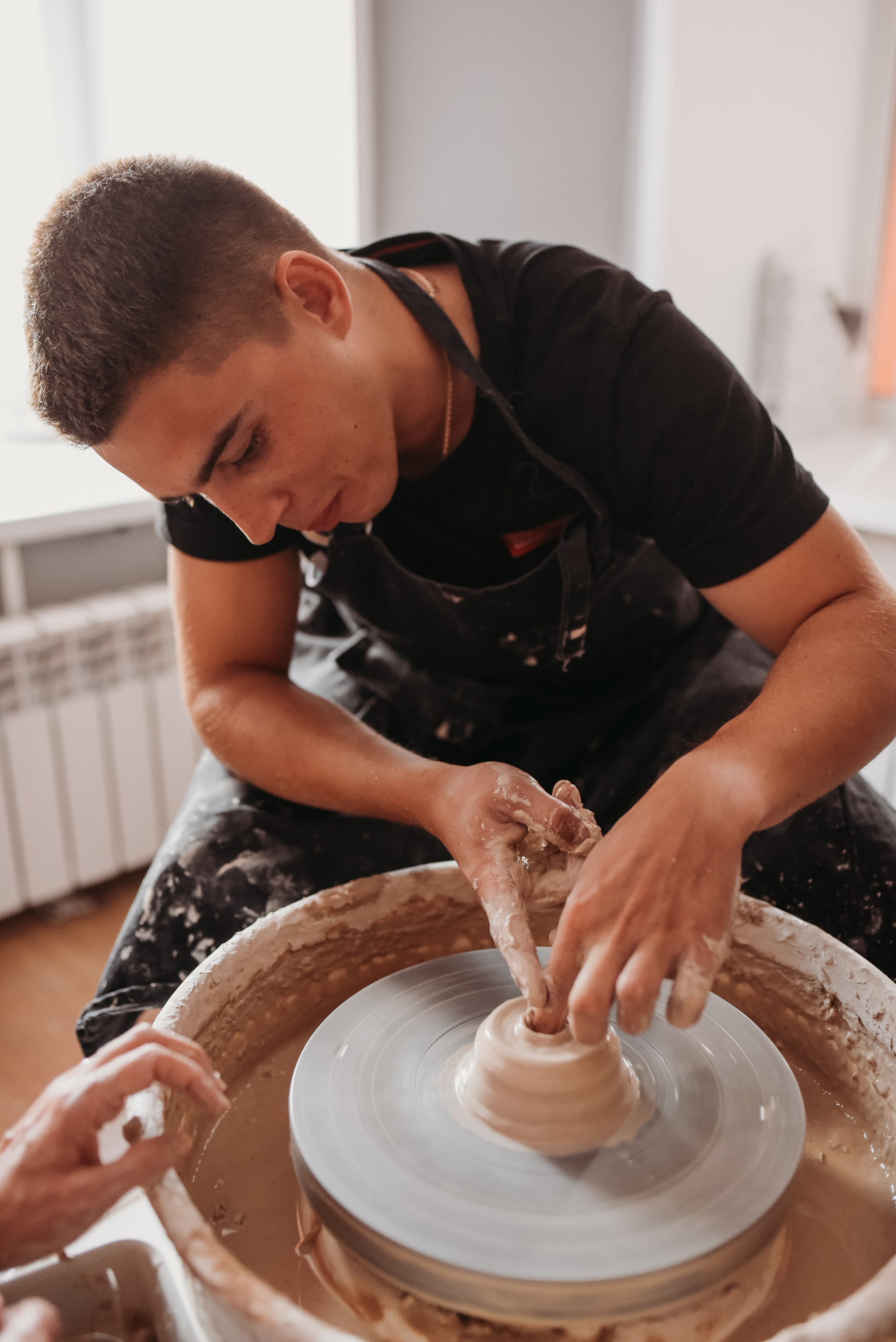 Love Story в гончарной мастерской. Семейный фотограф Олеся Батурина Рязань