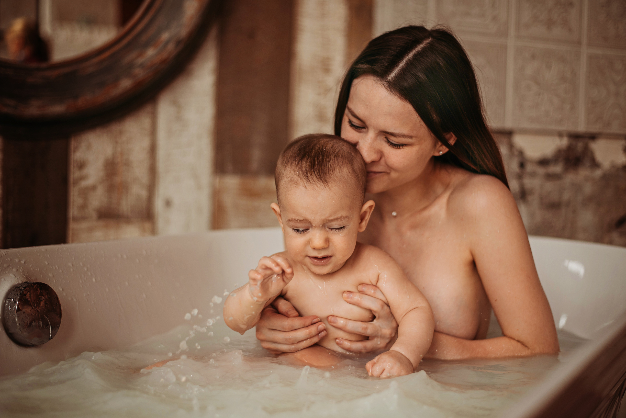 Татьяна и малыш Тео. Детский и семейный фотограф выпускной альбом Приморско-Ахтарск