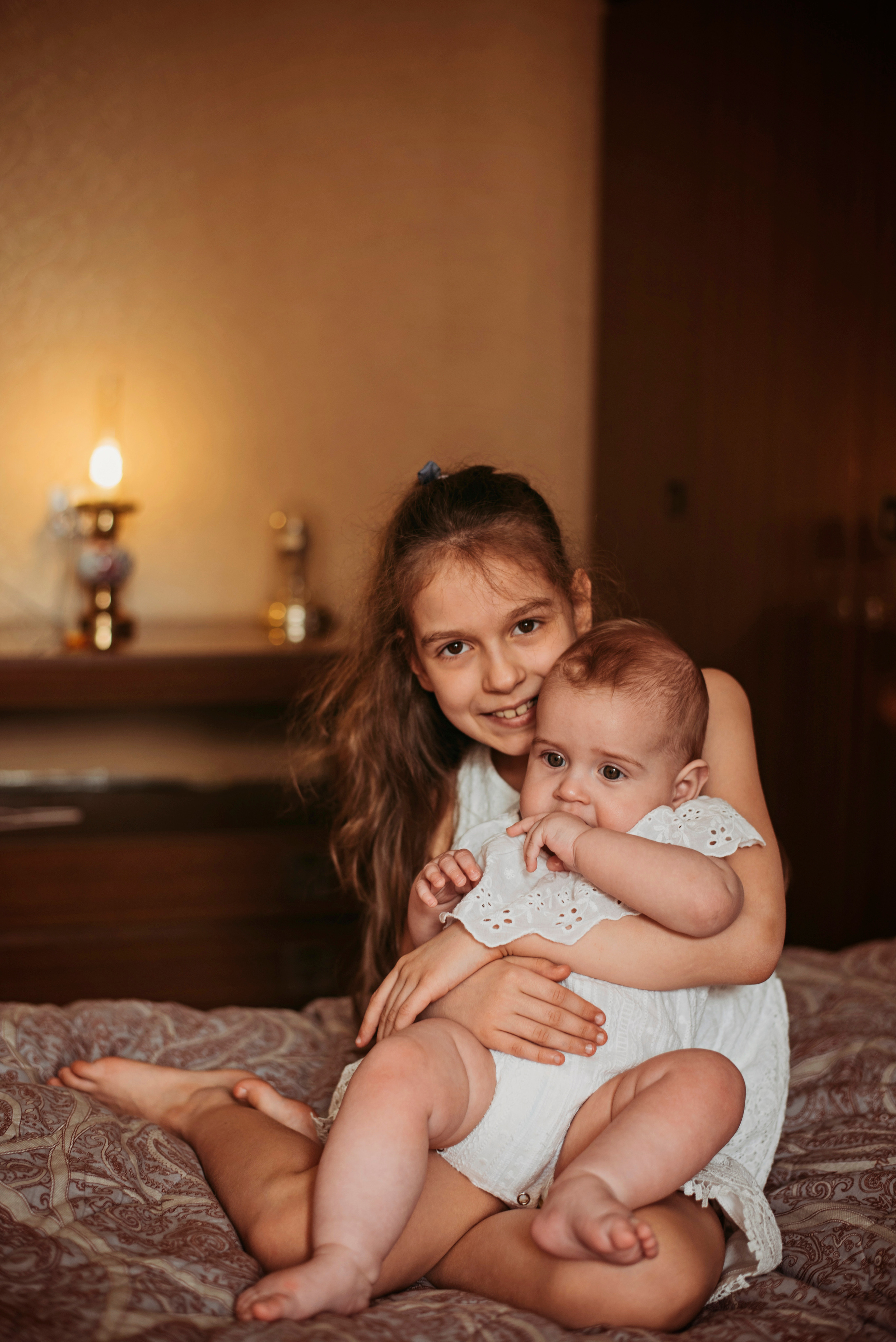 Виктория и Павел с дочками. Детский и семейный фотограф выпускной альбом Приморско-Ахтарск