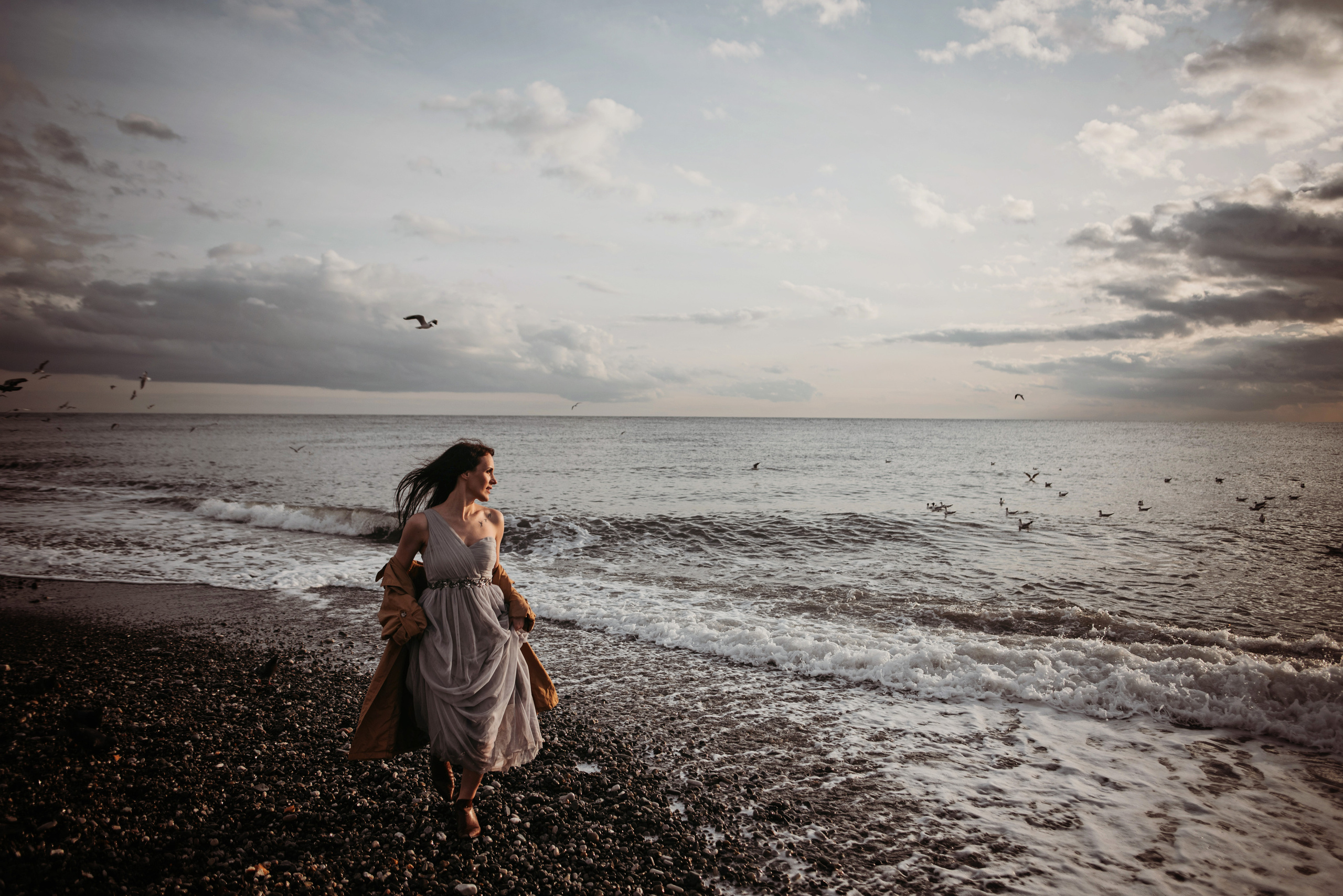 Прогулка у моря. Детский и семейный фотограф выпускной альбом Приморско-Ахтарск