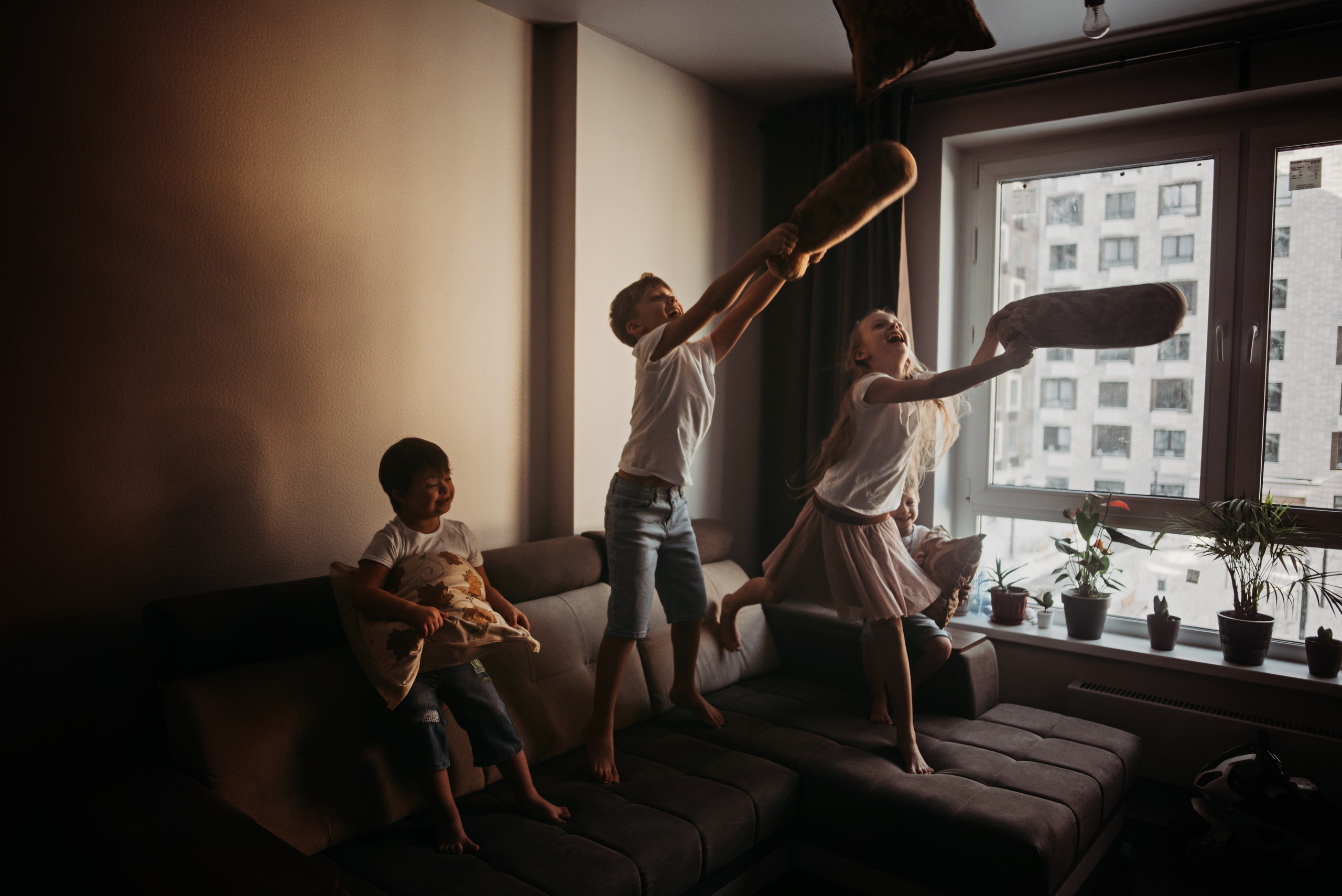 Наталья с детьми. Детский и семейный фотограф выпускной альбом Приморско-Ахтарск