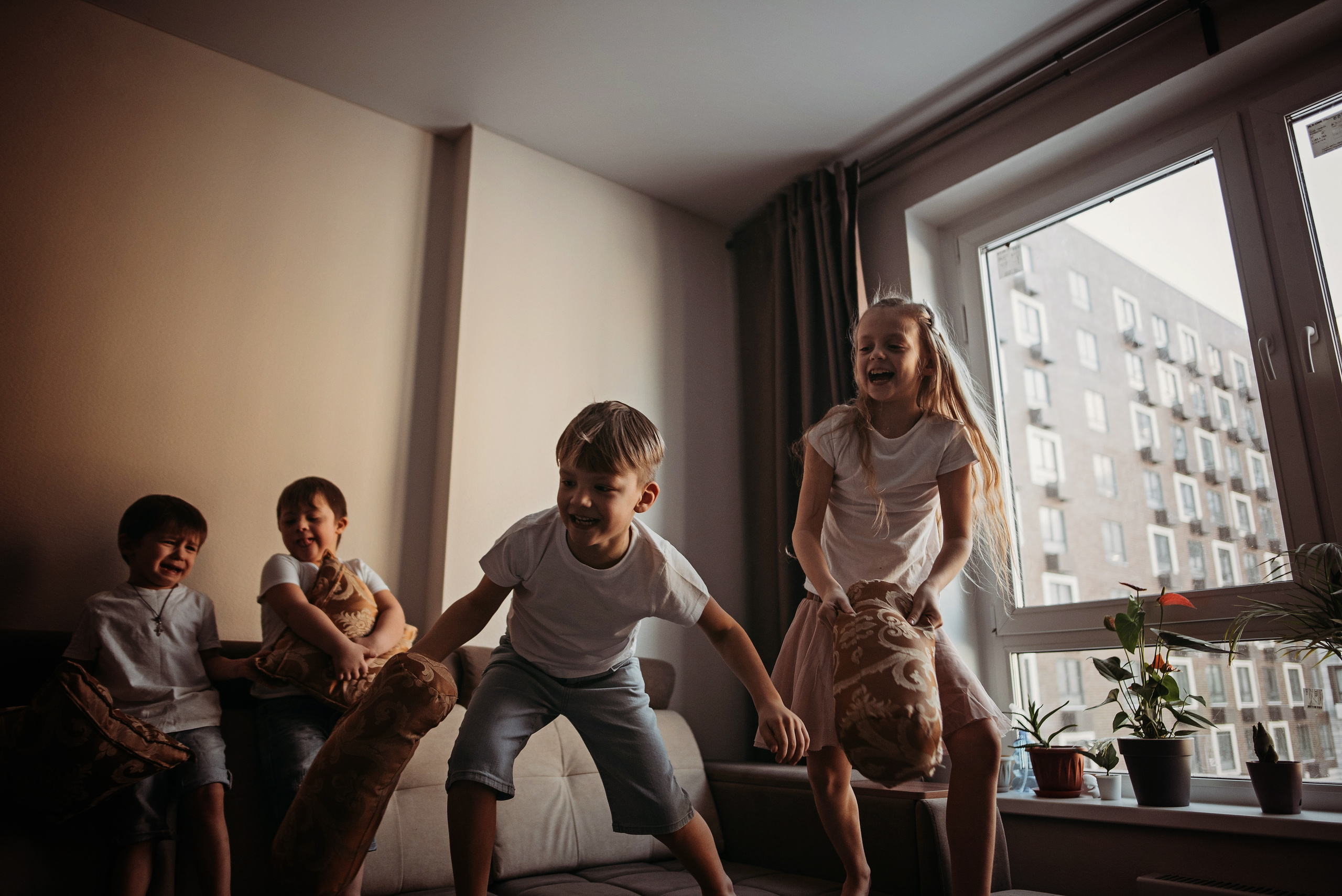 Наталья с детьми. Детский и семейный фотограф выпускной альбом Приморско-Ахтарск