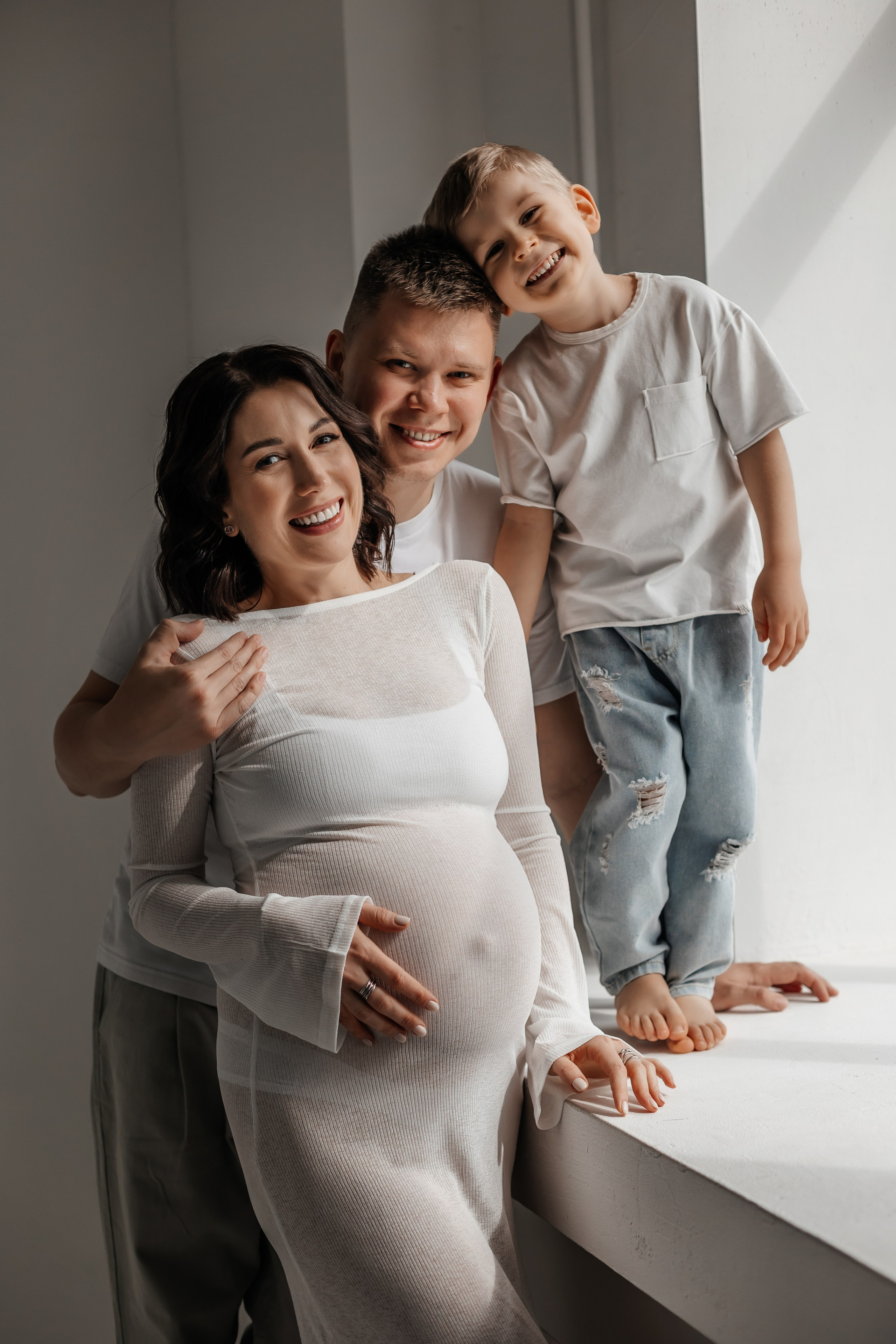 Про Ольгу, Дмитрия и Артема. Семейный, женский фотограф Москве Лиза Лутцева