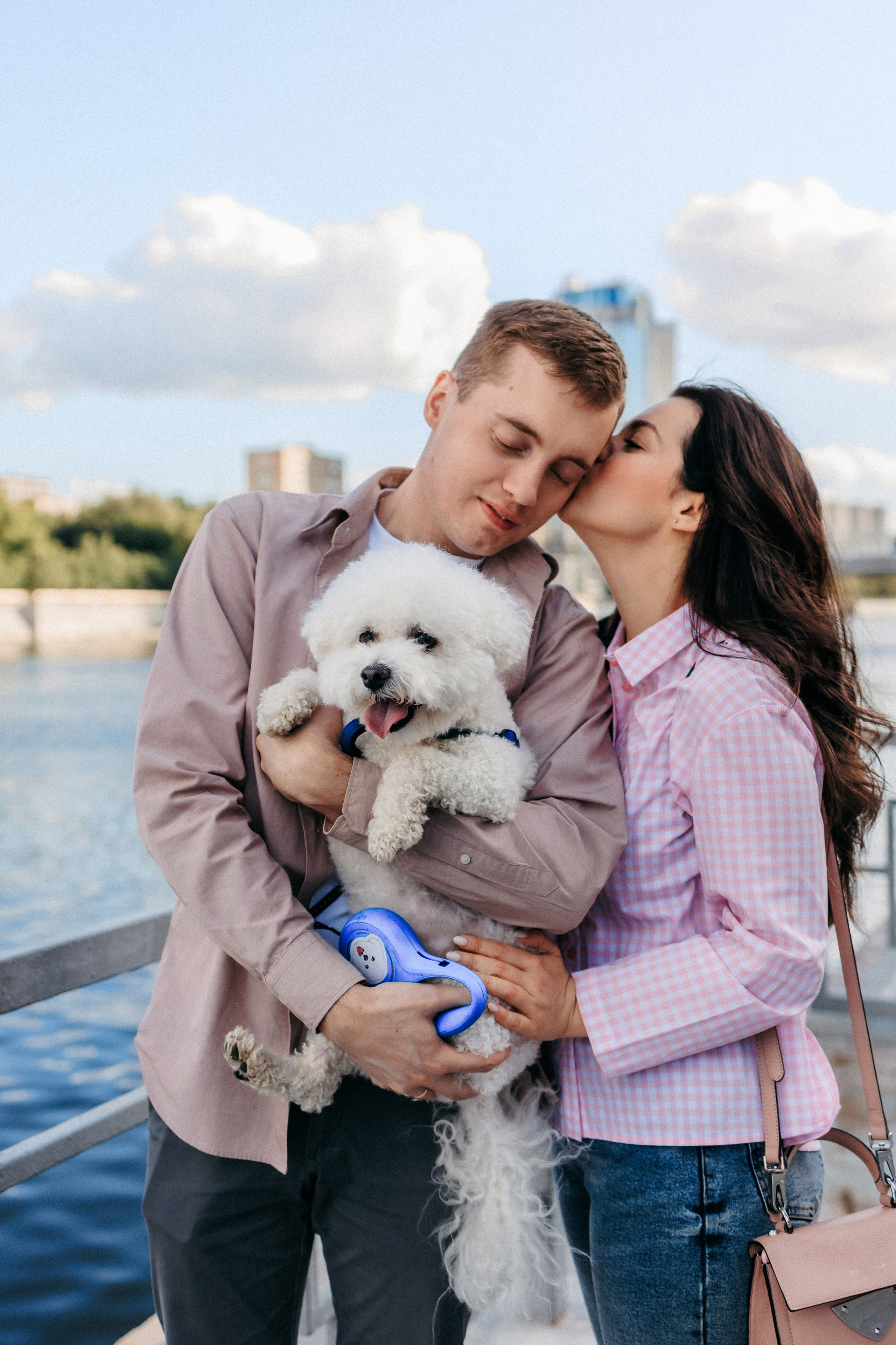 Марина, Данил и Бруно. Фотограф-анималист Елена Радченко, Москва