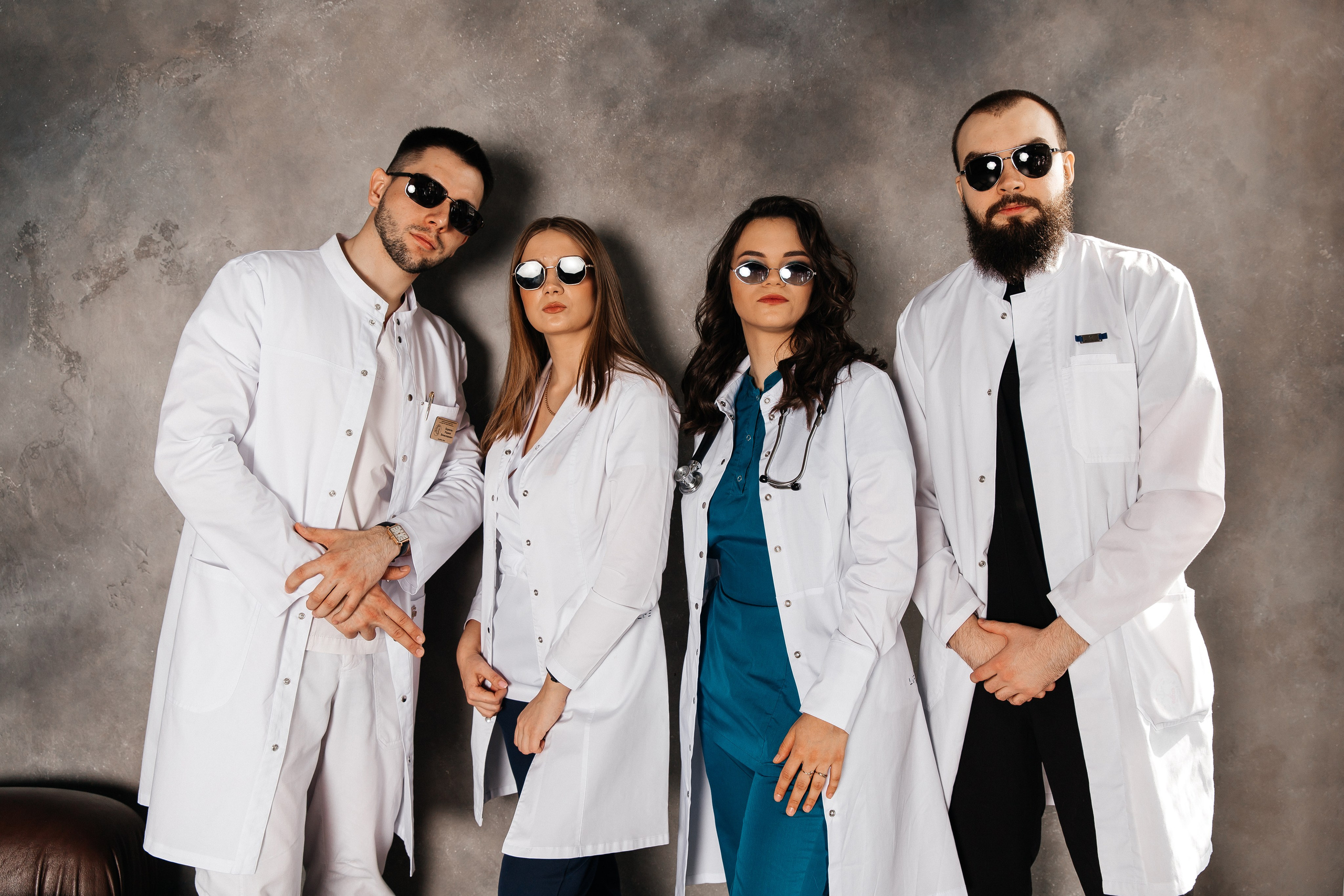 Выпускники медицинского университета. 