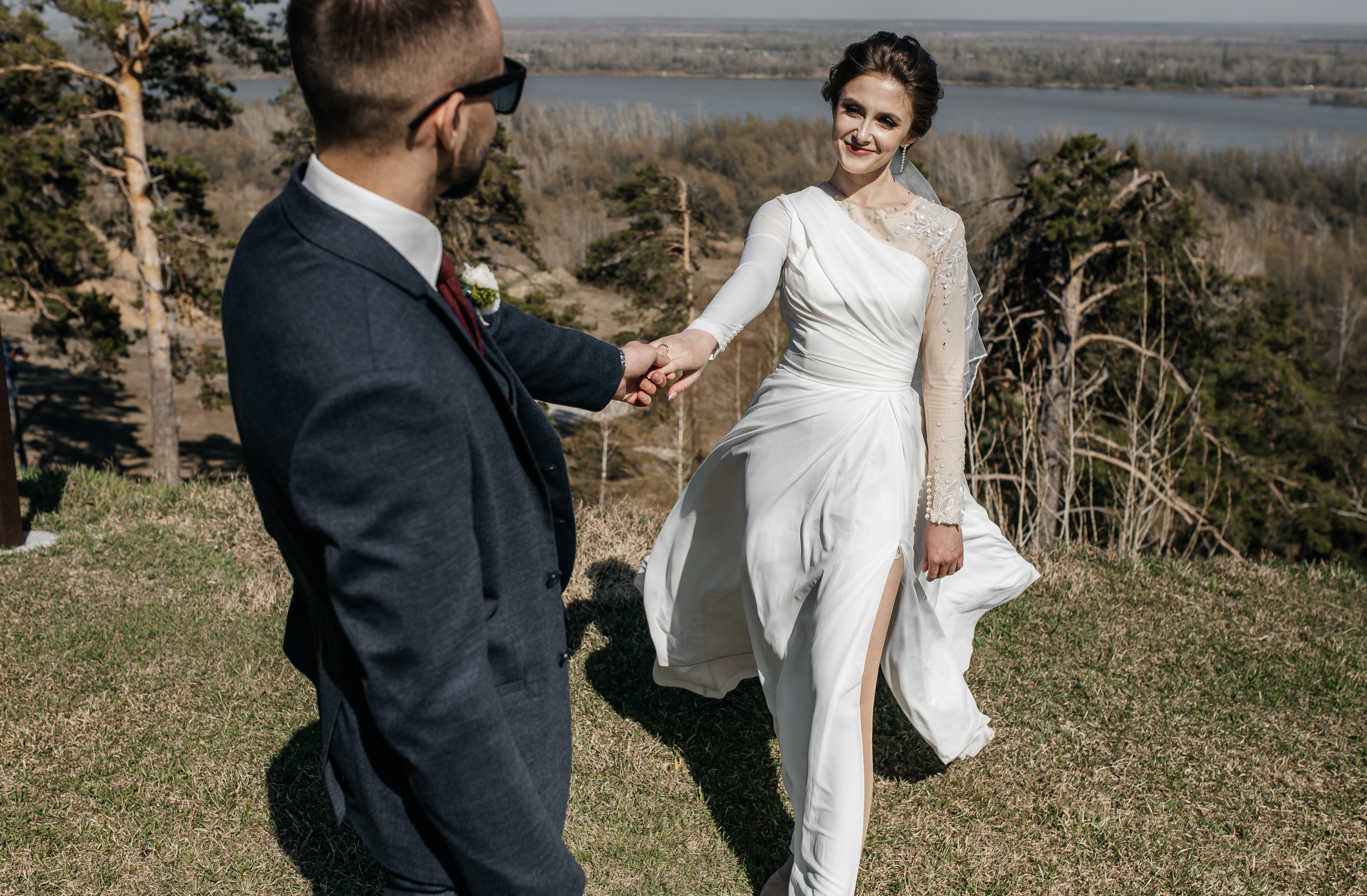 Евгений и Олеся. Свадебная  съемка на Алтае