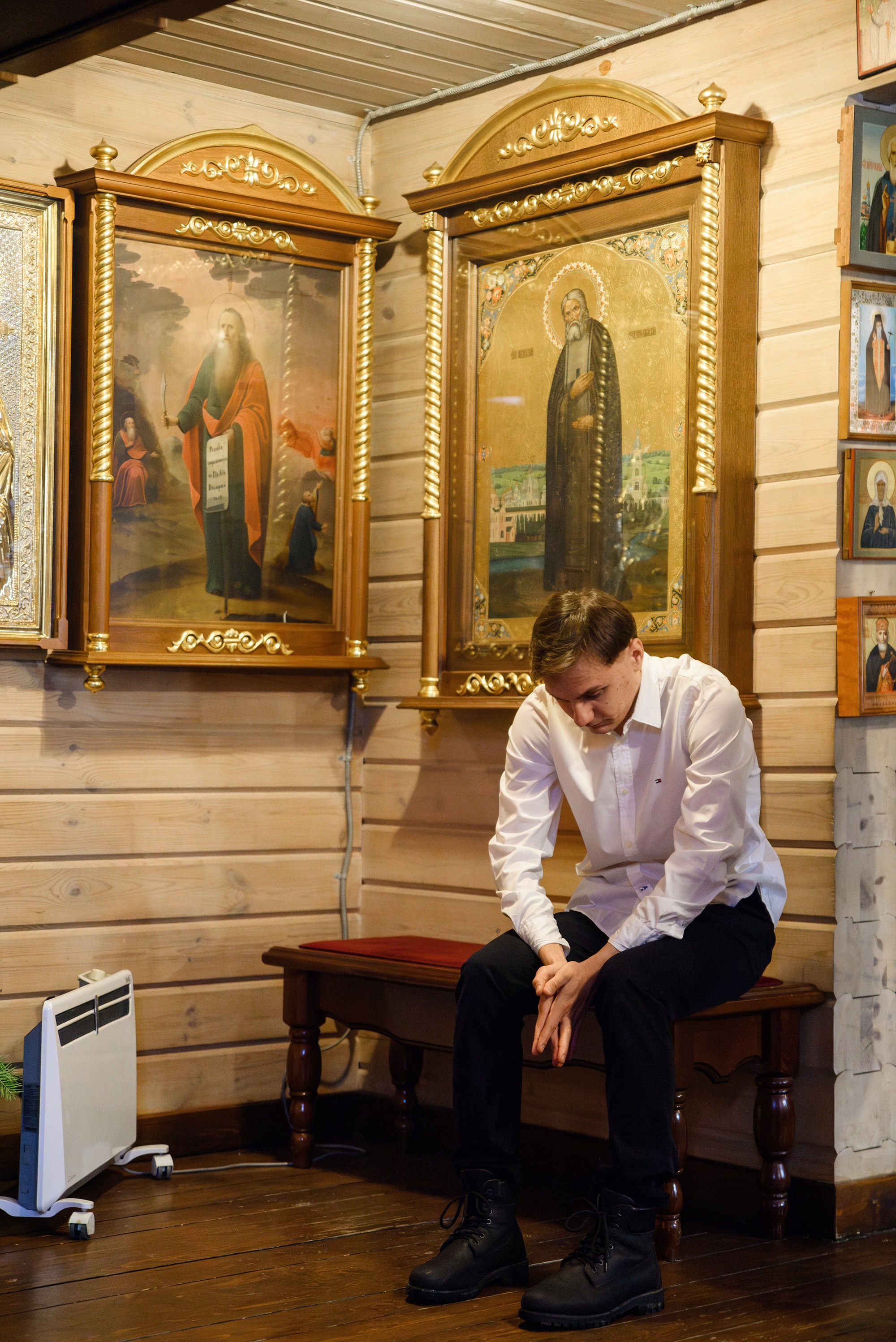 Крещение в Храме имени святых благоверных князей Бориса и Глеба. Константин Солодянкин — свадебный и репортажный фотограф в Екатеринбурге и Верхней Пышме