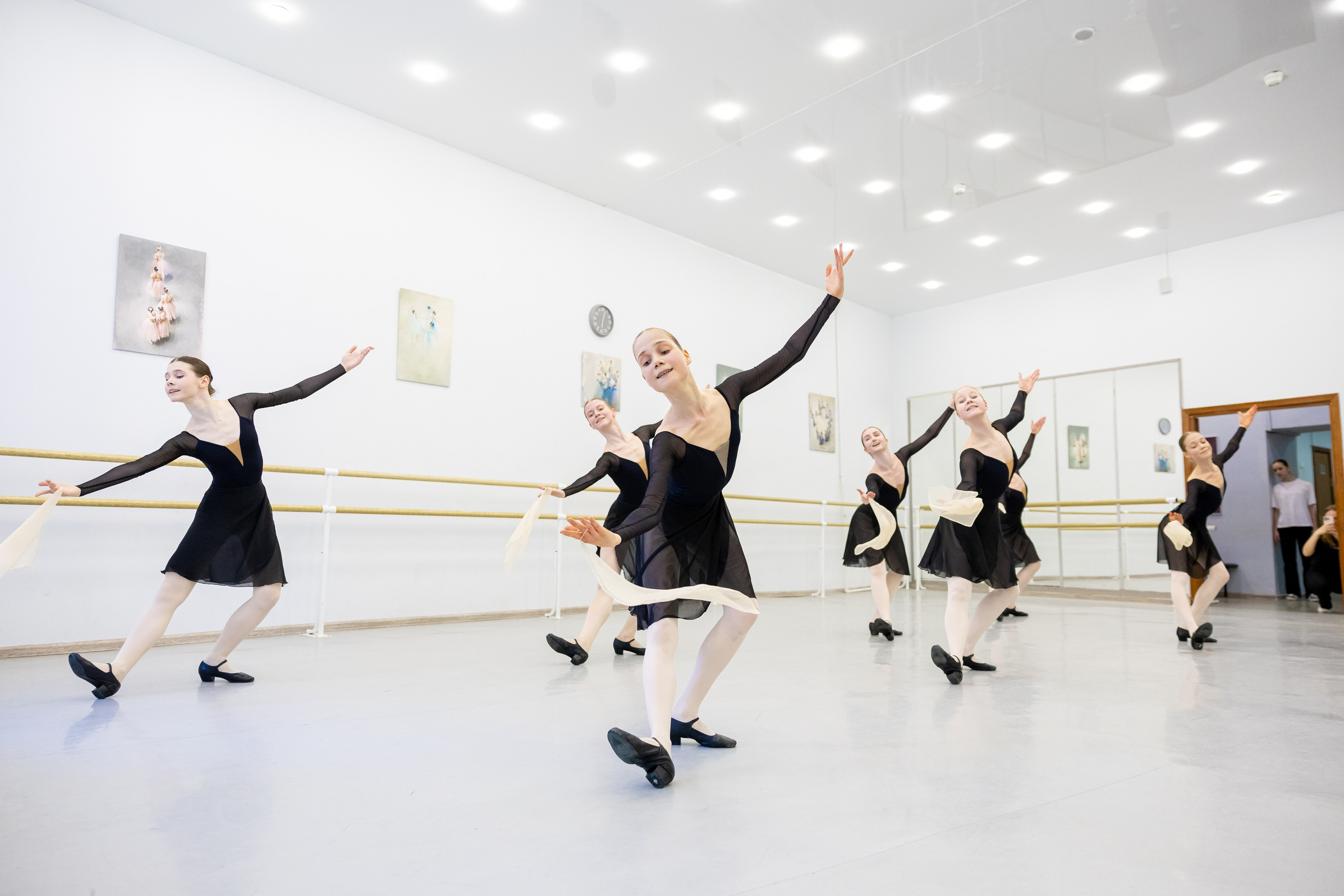 Репортажная съёмка открытых уроков и репетиций. Балетный фотограф Алина Ханько — Душа Балета
