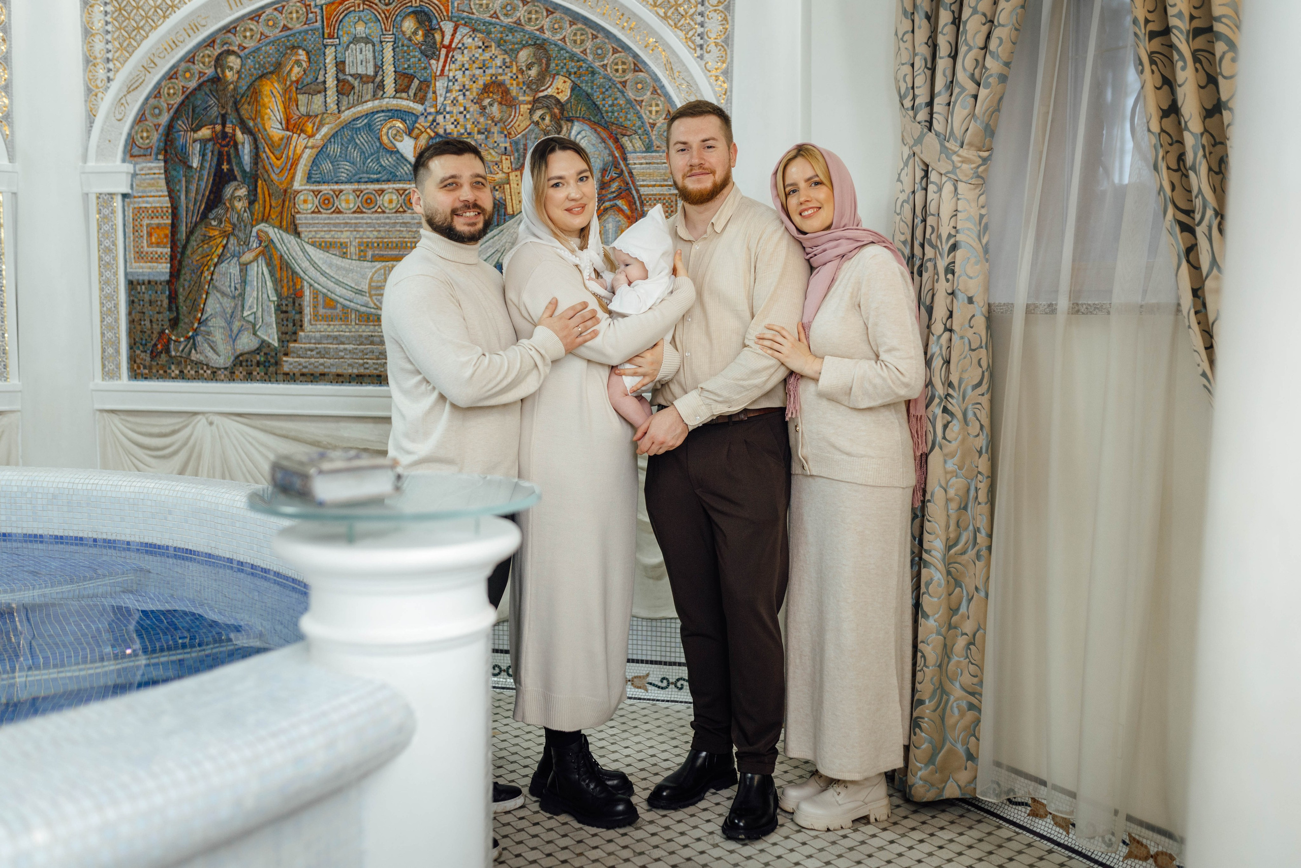 Крещение Эмилии, храм Святой Троицы, ноябрь 25