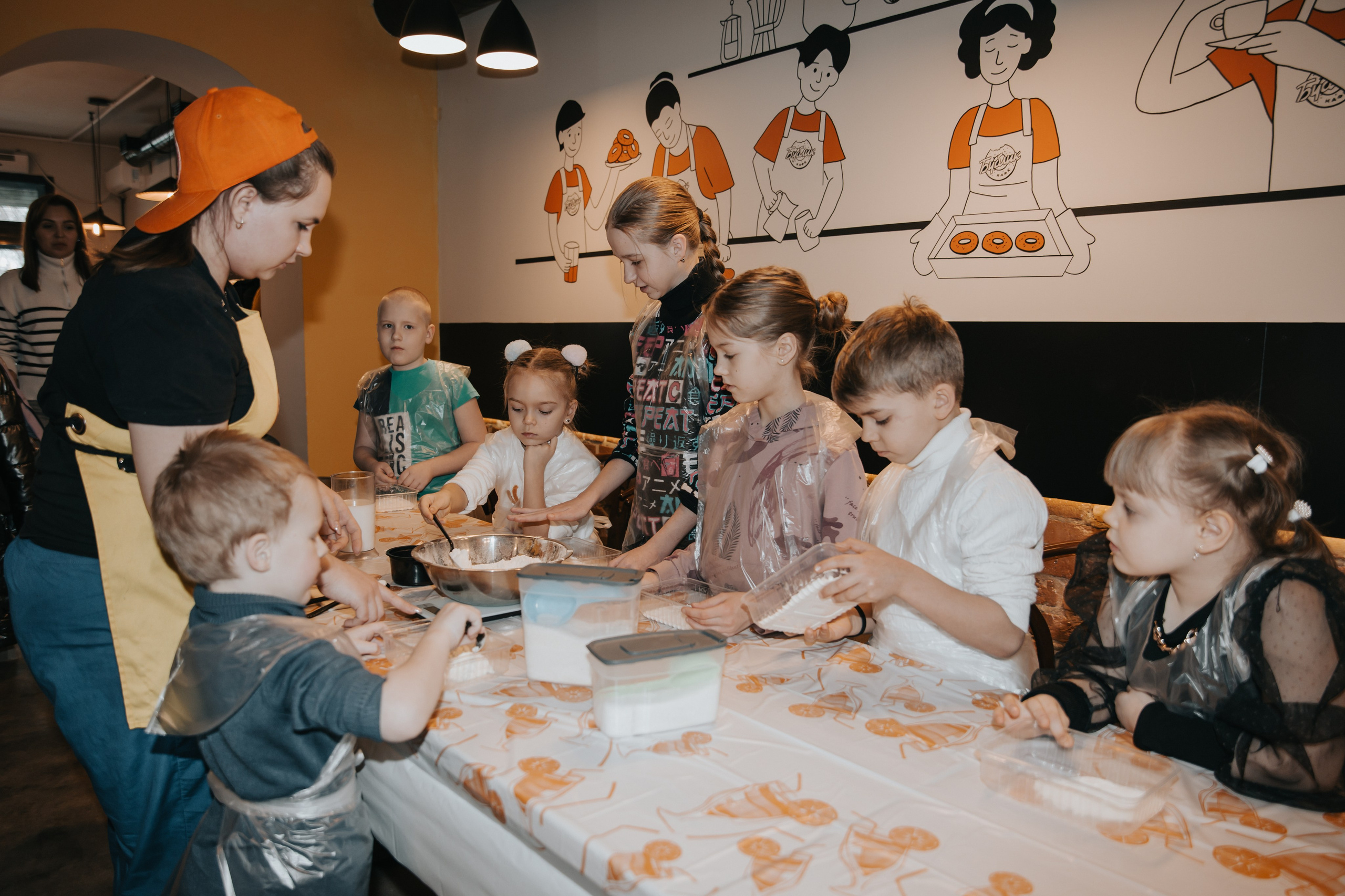 Мастер-класс в кафе «Бублик». Фотограф Воронеж, Новая Усмань Мария Бублик