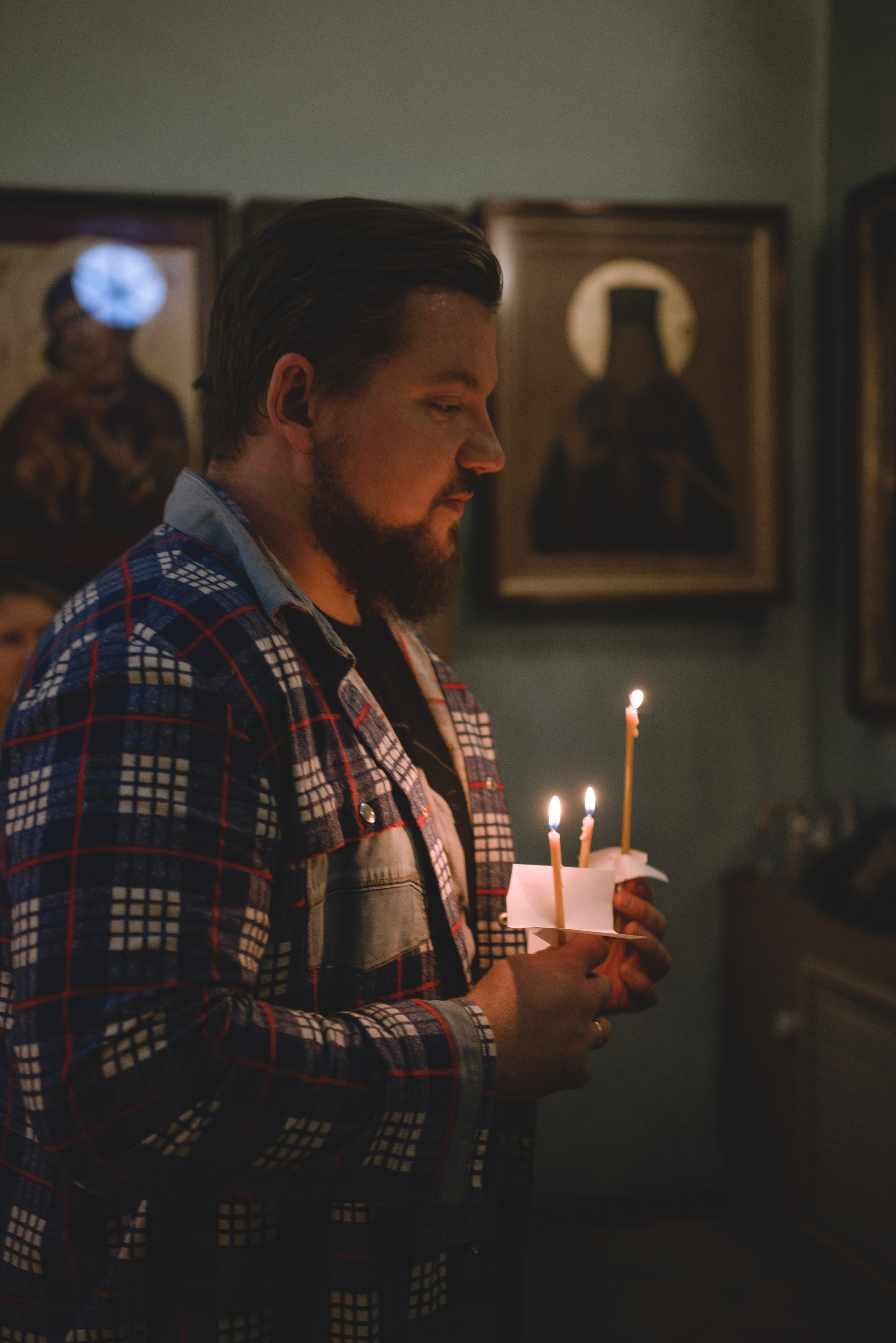 Крещение Константина. Фотограф Людмила Белова