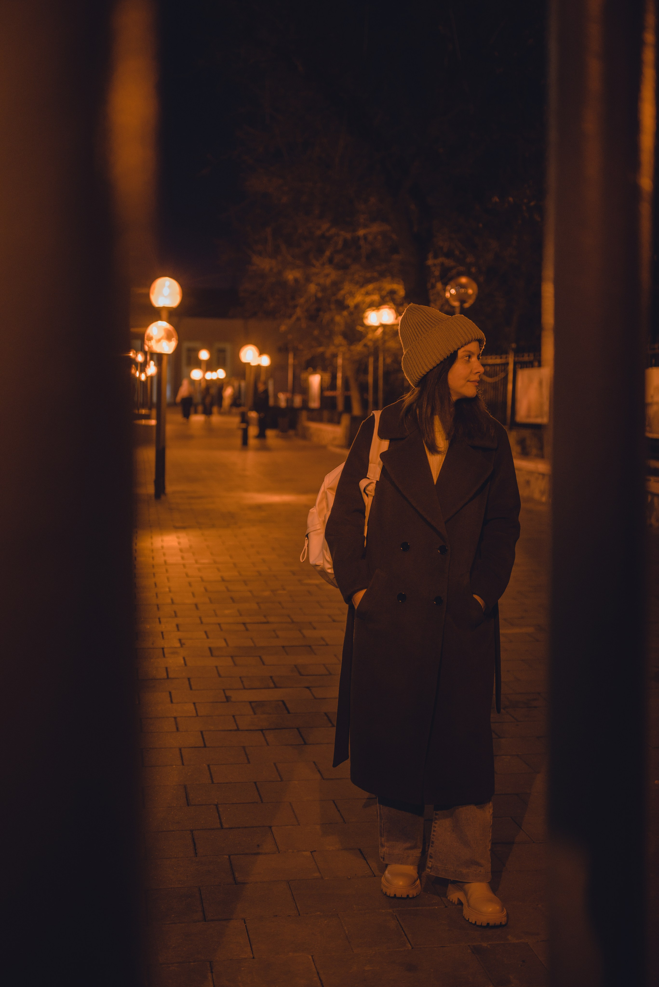 Софи. Огни вечернего города. Фотограф Людмила Белова