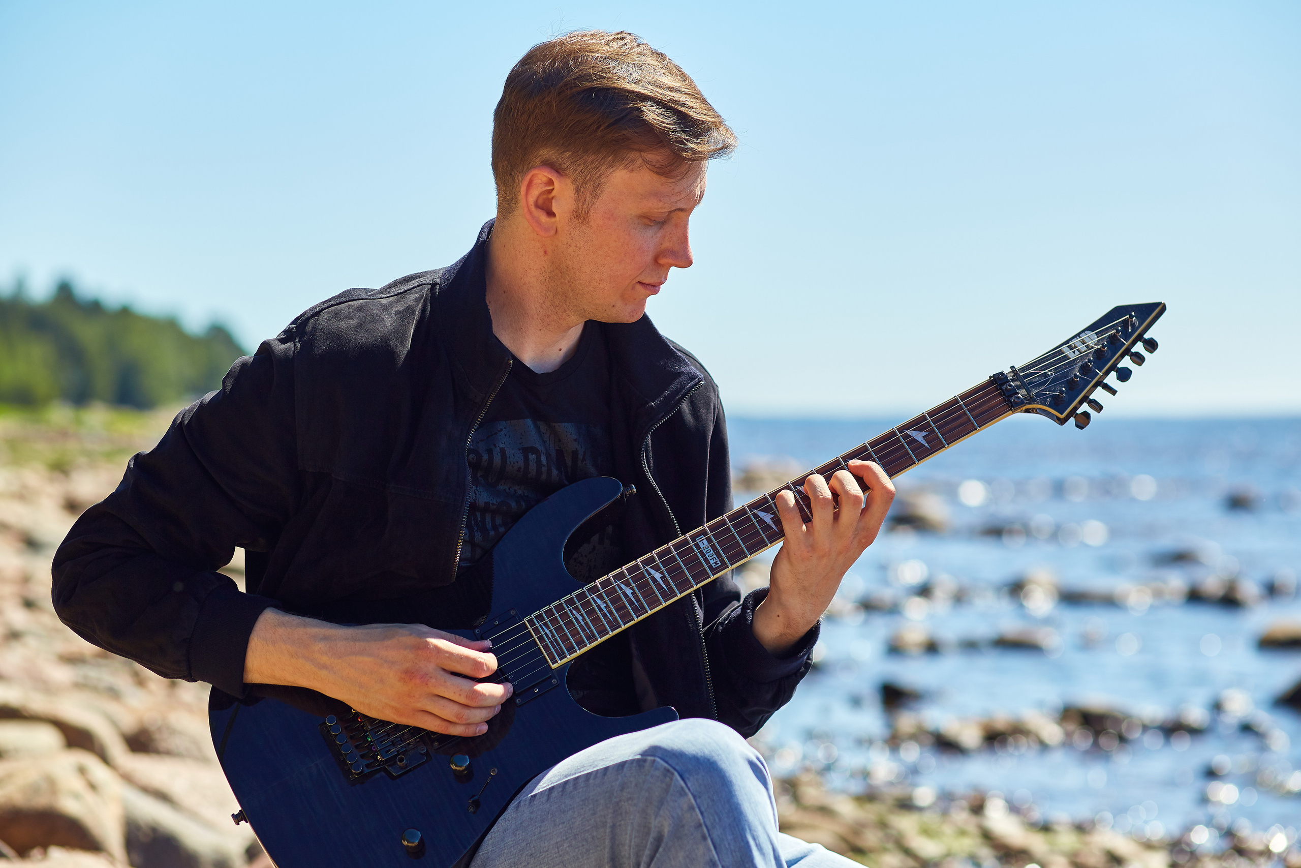 Фотосессия для гитариста. Telesh media production