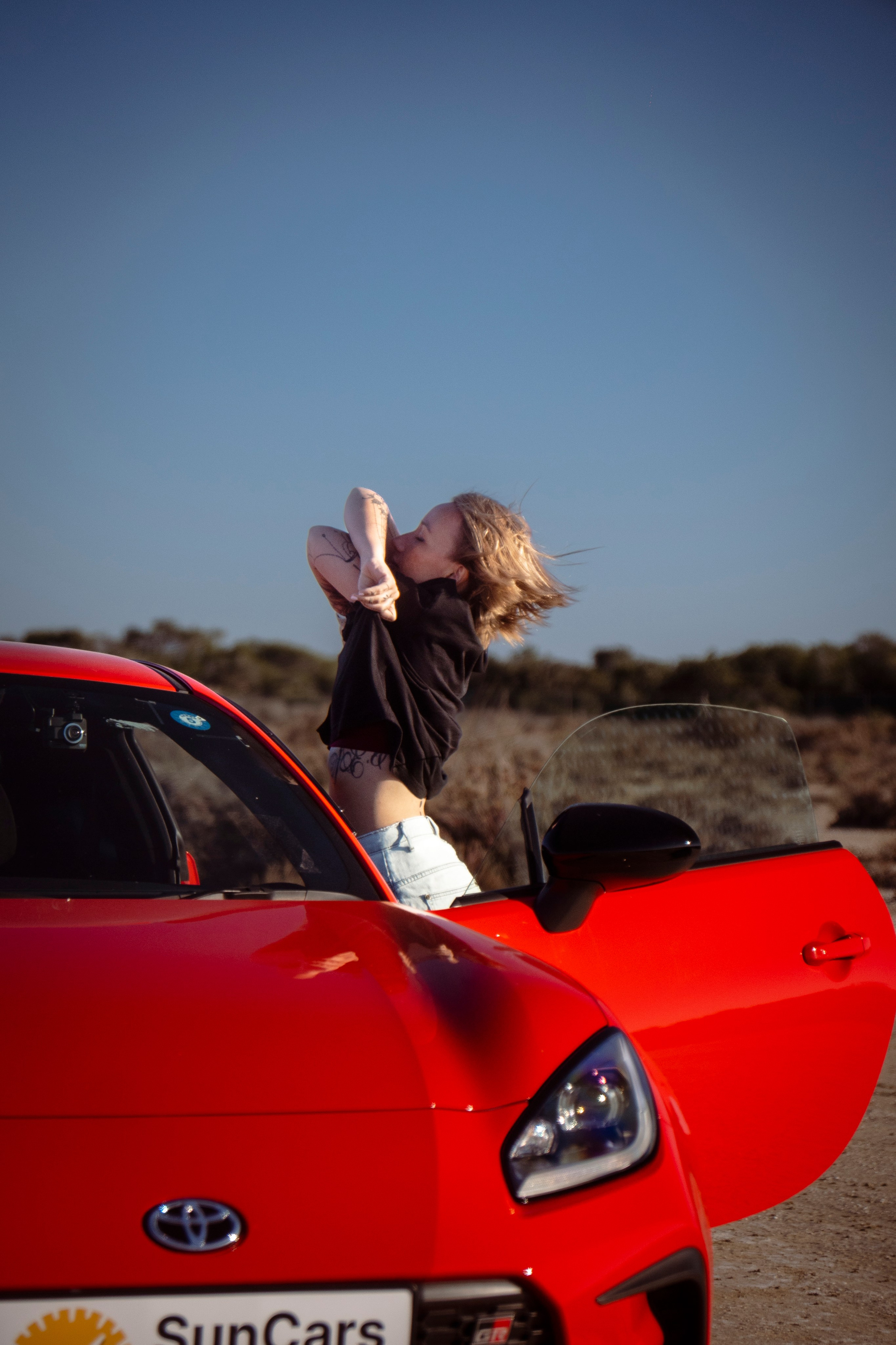 Toyota GR86. Photographer in Cyprus