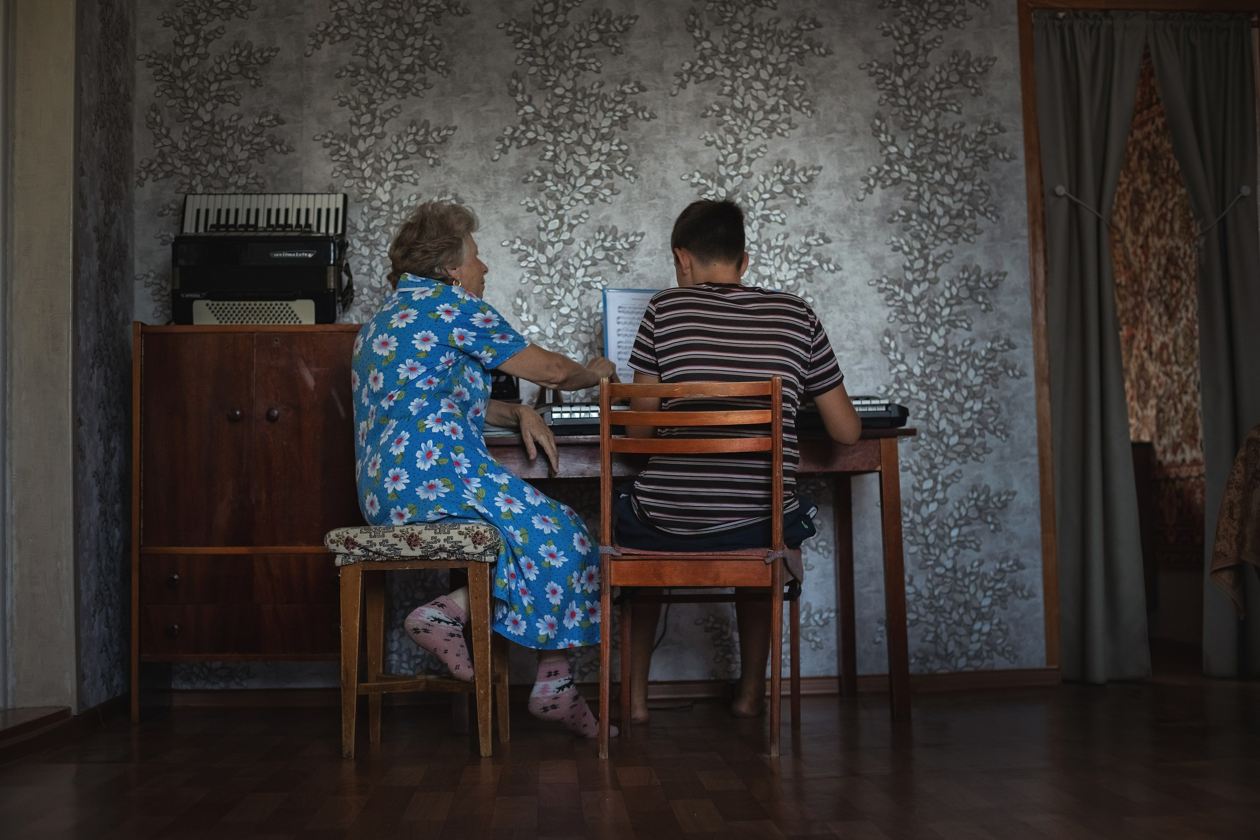 Любимая бабушка. Детский и семейный фотограф Анастасия Акатьева Оренбург/Курган
