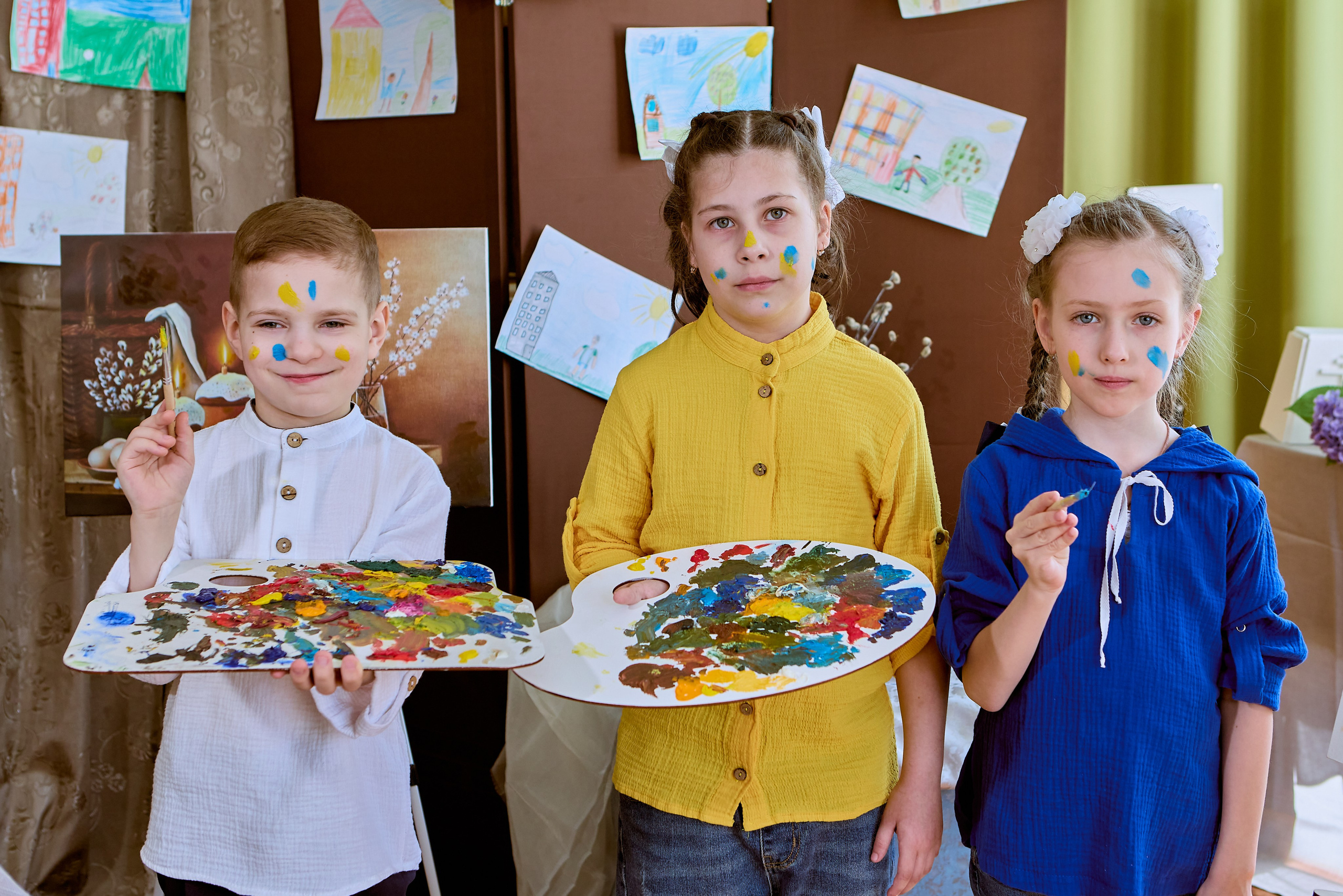 Творческая фотосессия художники