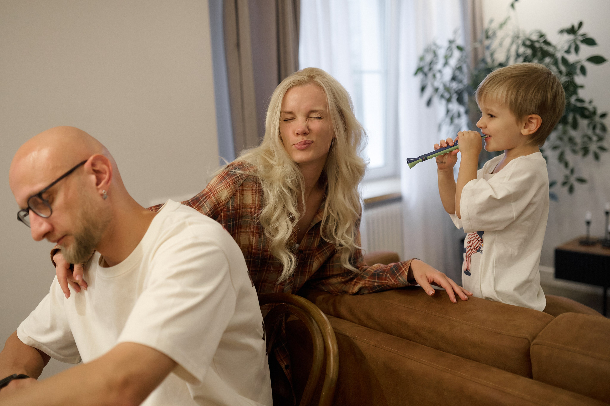 Серёжа, Вика, Макар и Кэш. Семейный и свадебный lifestyle-фотограф в Москве Мария Петрова