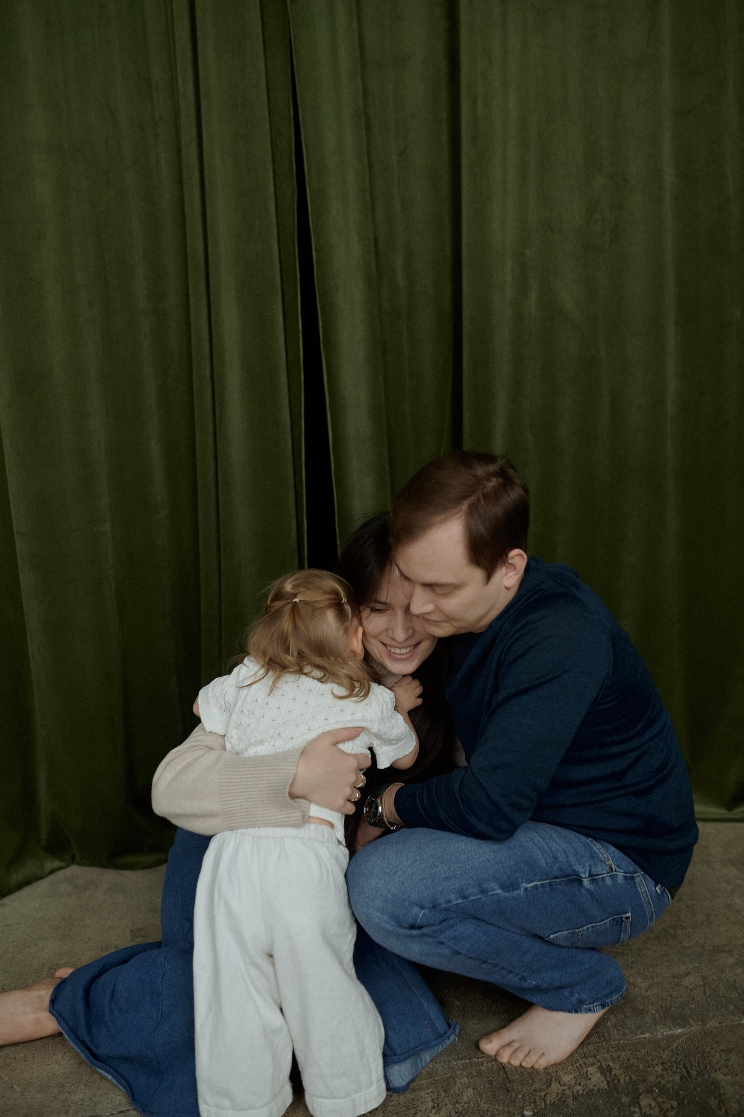 Илья, Ирина и Ева. Семейный и свадебный lifestyle-фотограф в Москве Мария Петрова