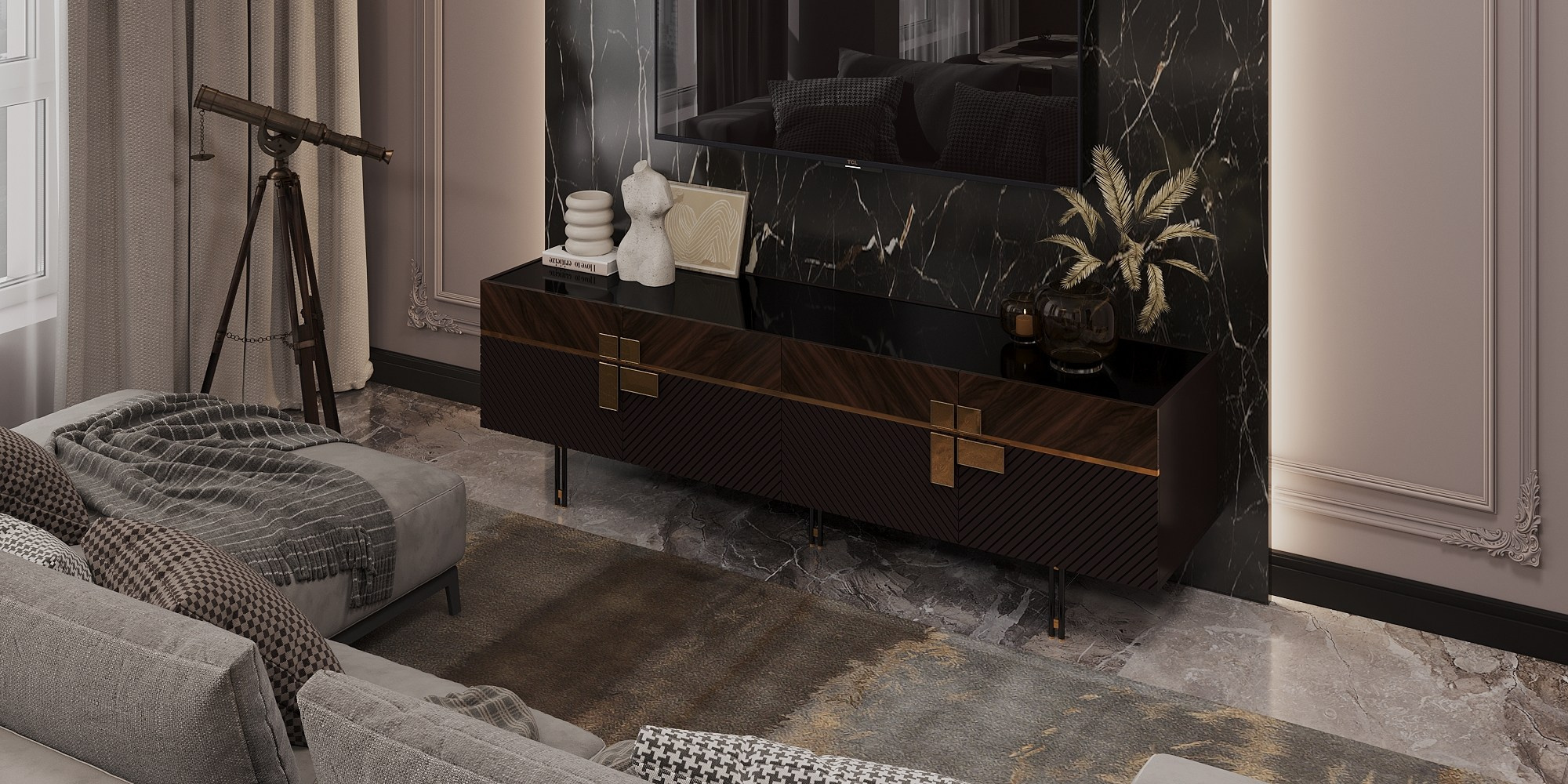 ЖК «Скандинавия». Hedonist design. Дизайн интерьера комфорт и бизнес класса. Москва и весь мир