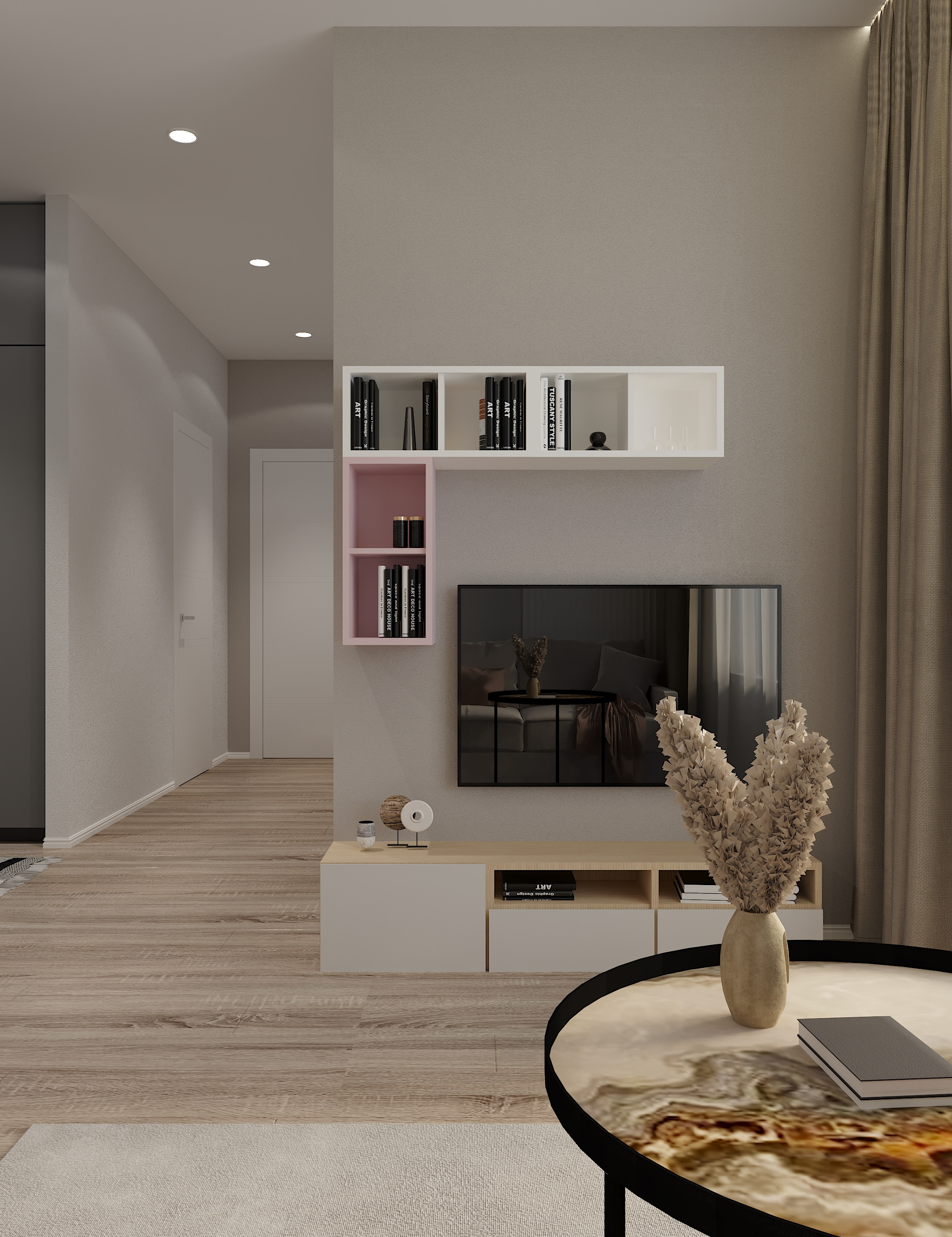 Квартира в современном стиле и реализация. Lina architector | Дизайн интерьера