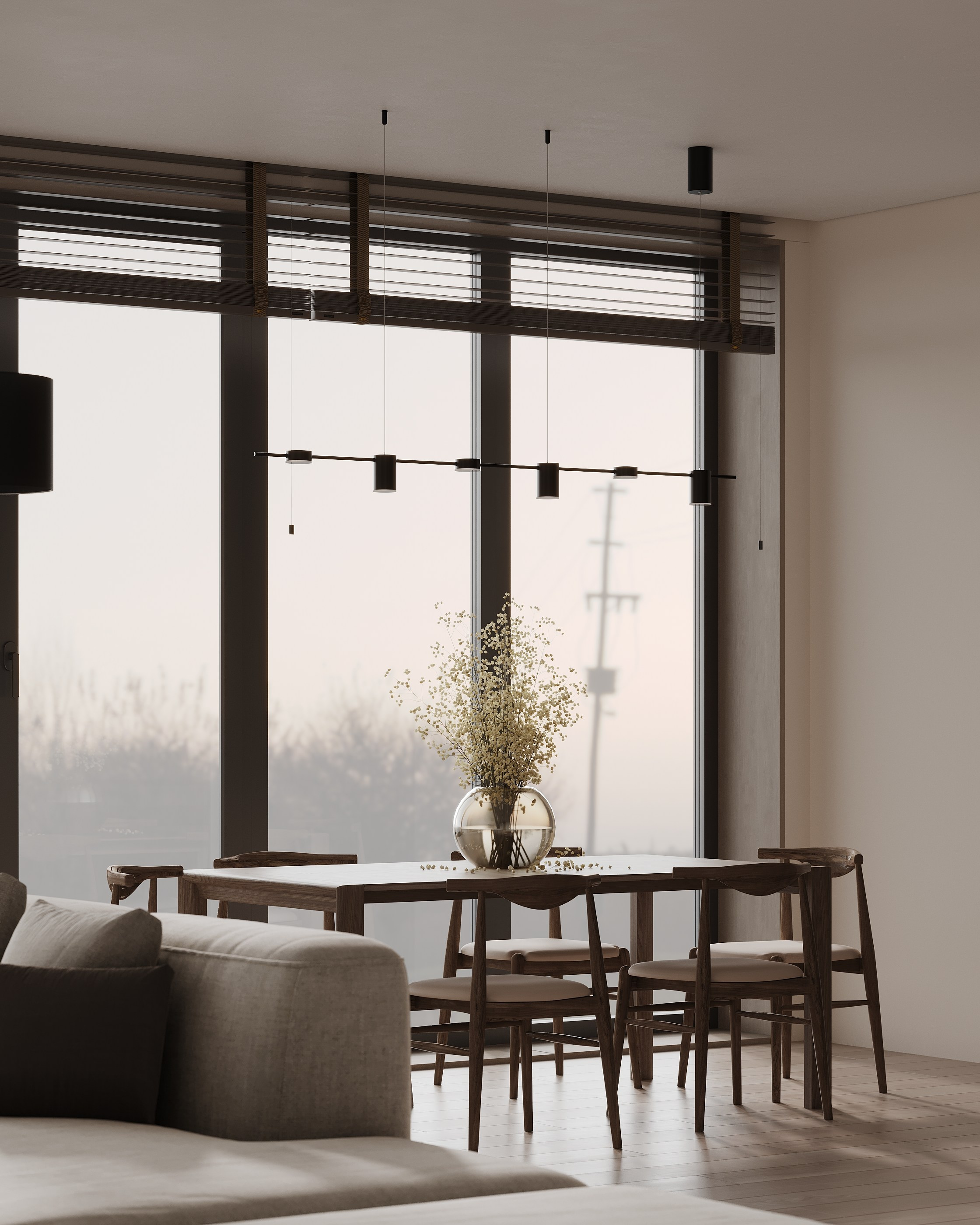 КУХНЯ-ГОСТИНАЯ. 3d визуализатор