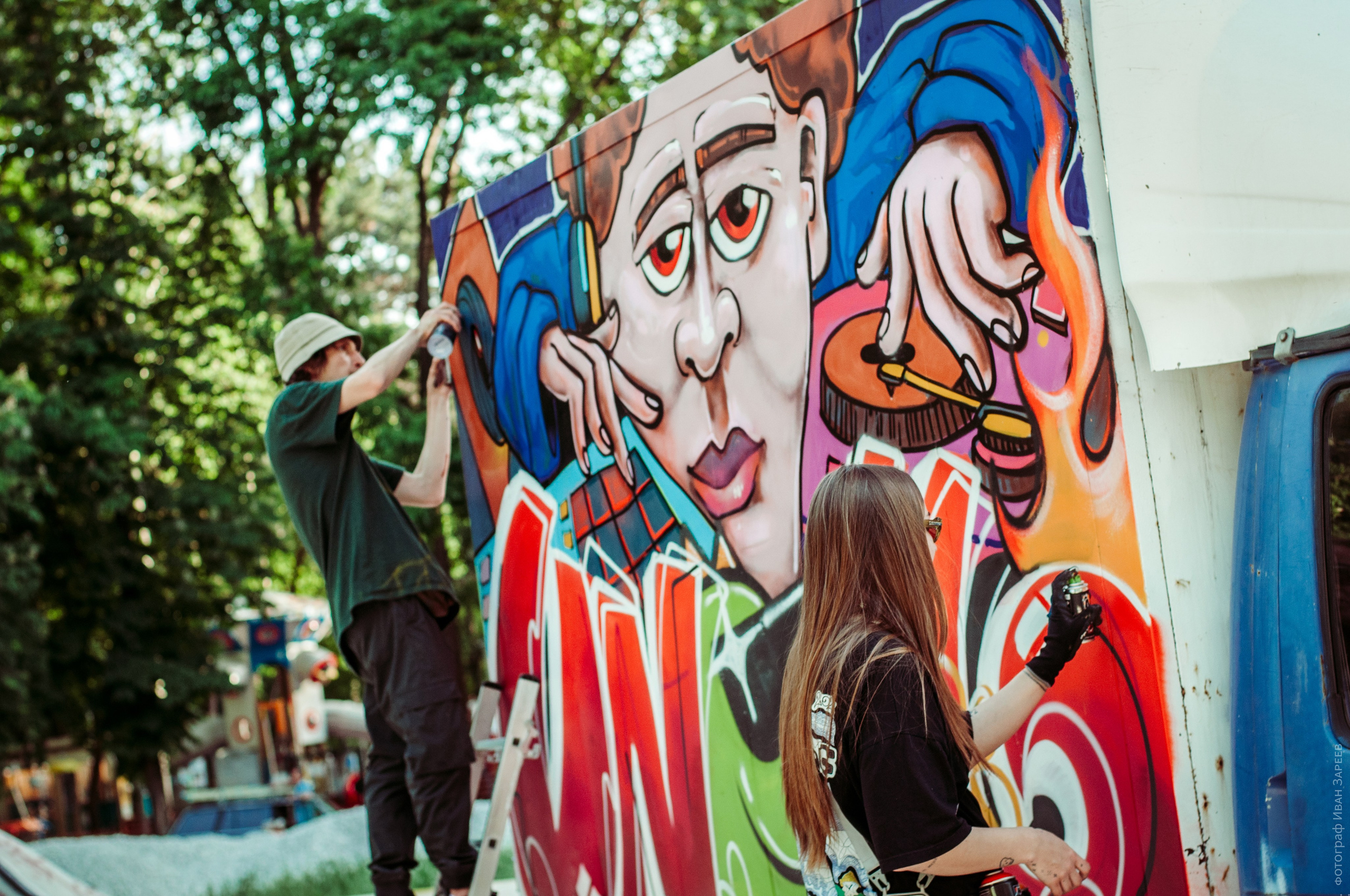 Граффити и брейкинг. Репортажный фотограф в Симферополе Зареев Иван