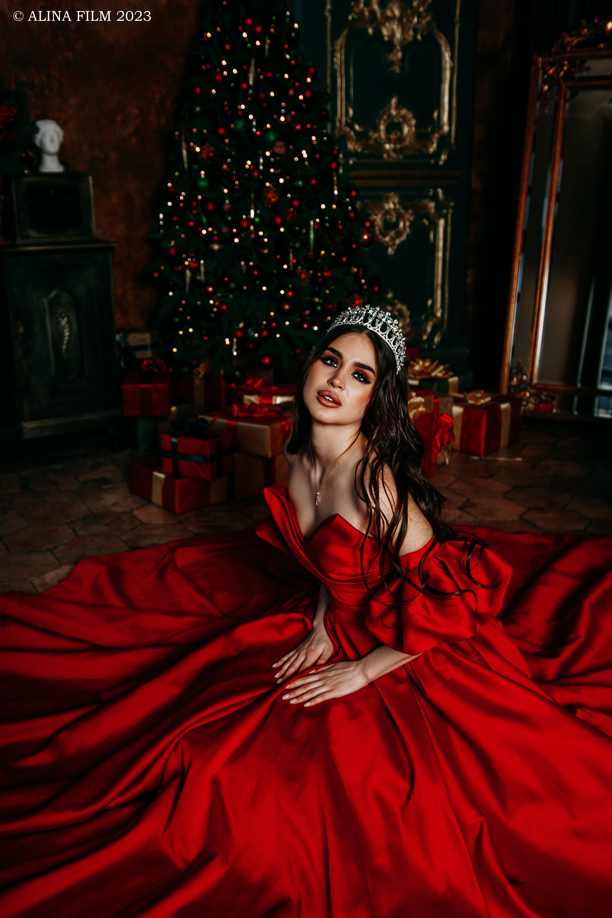 Катя Новый год. Фотограф в Санкт-Петербурге Alina Film