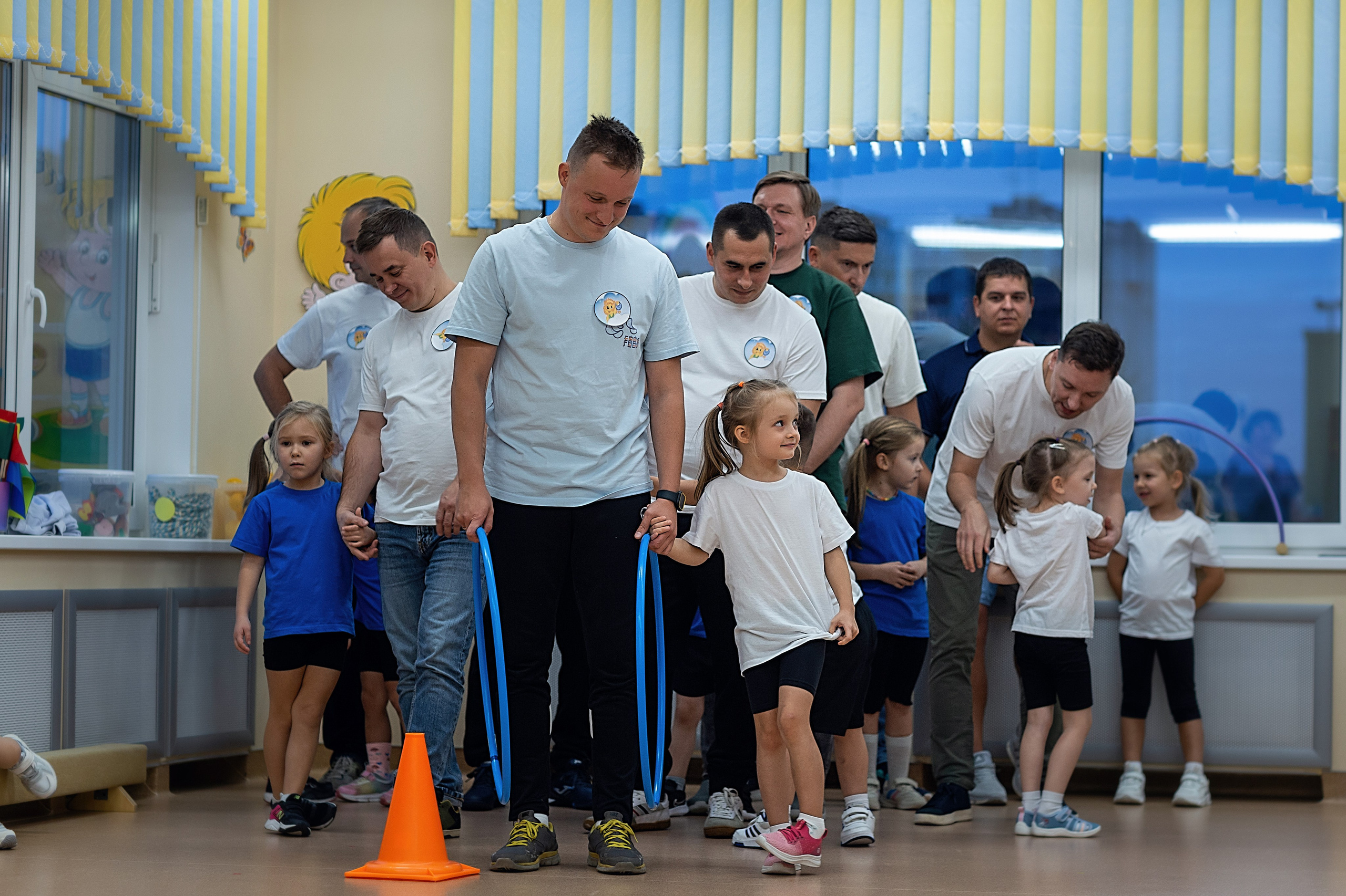 День пап в детском саду_2024. Семейный фотограф в Санкт-Петербурге