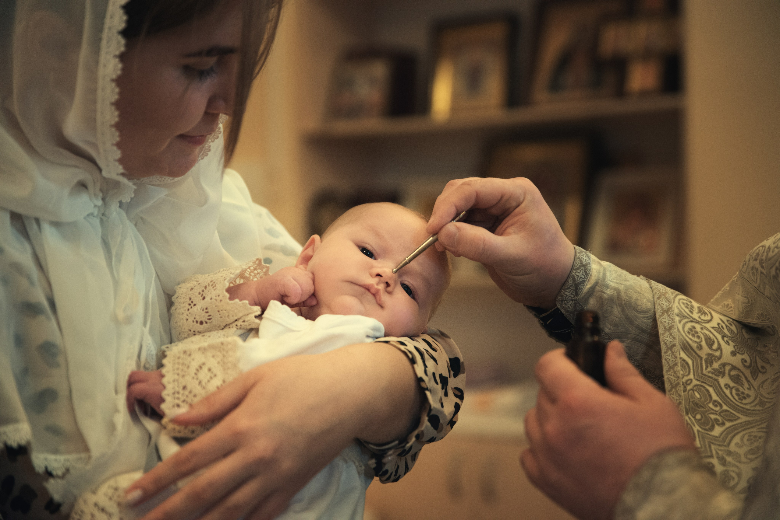 Таинство Крещения Маргариты. Фотограф Таинств Крещения и Венчания в г. Курске