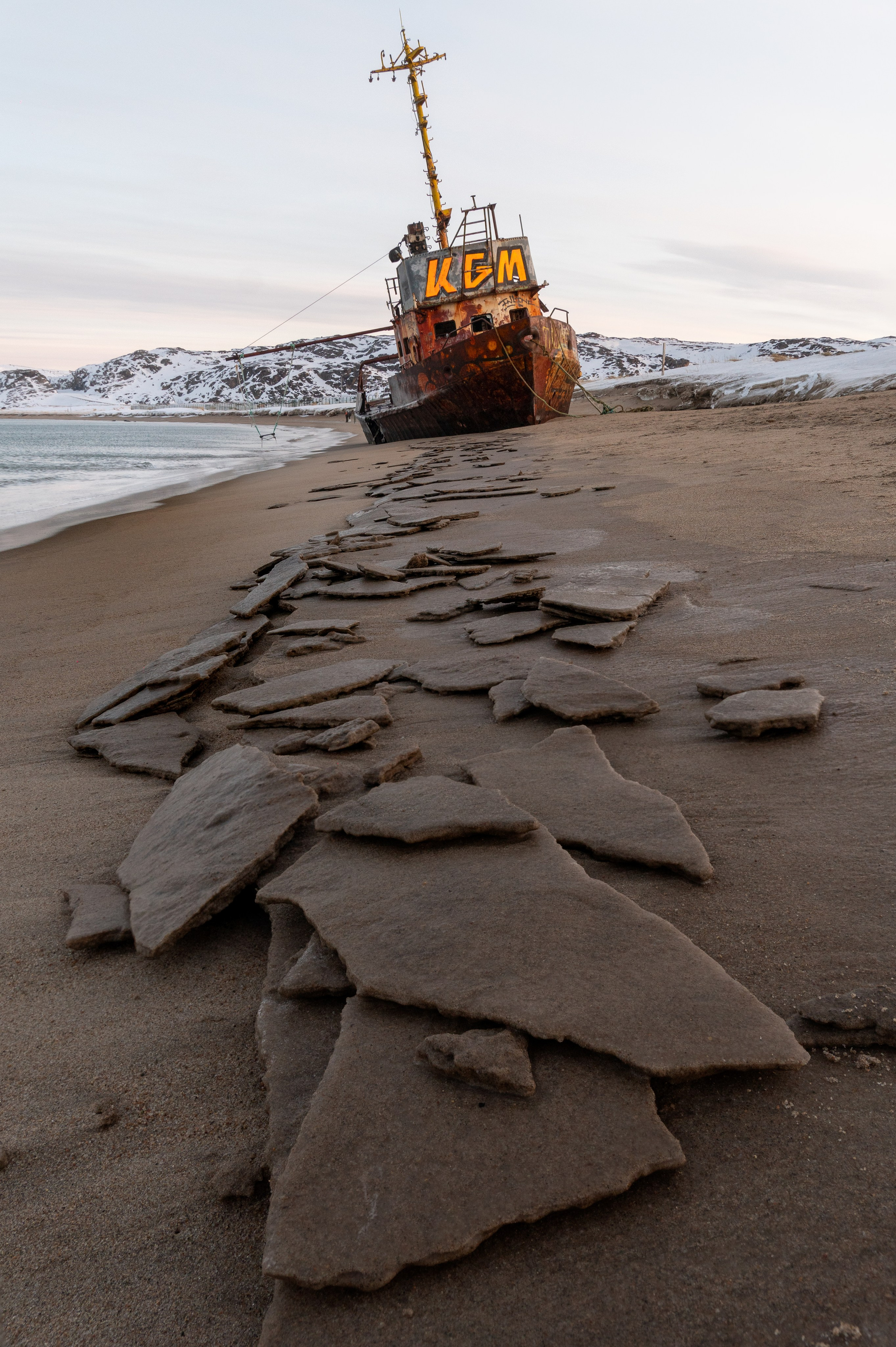 Зима на Кольском полуострове. Daria wanderer photography