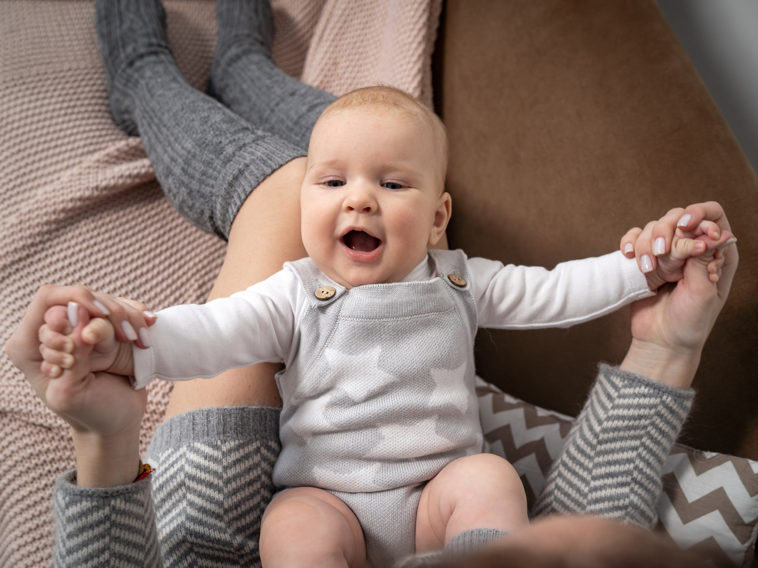 С самоедской лайкой. Фотограф Зинаида Евдокимова