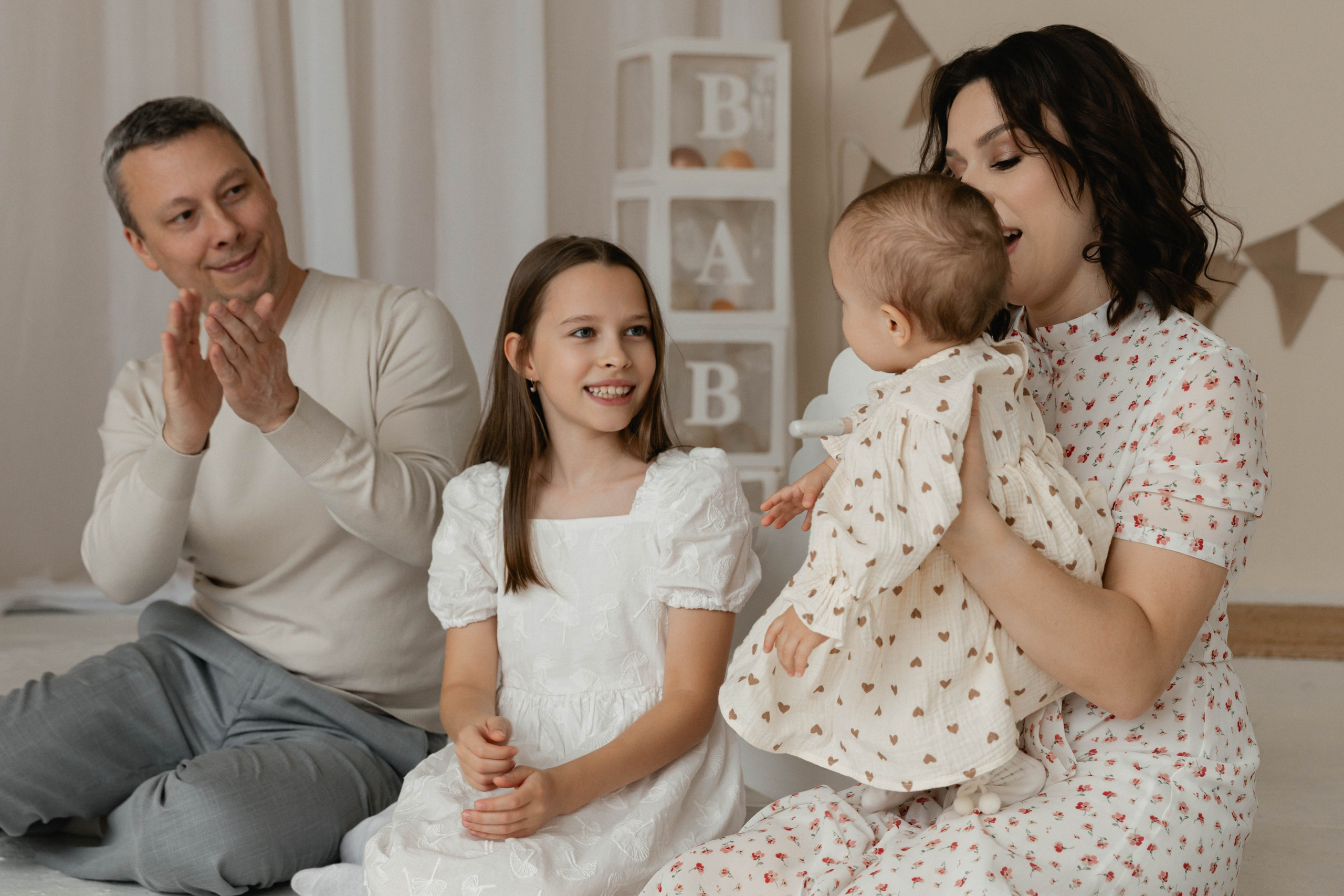 Дарья, Вадим, Соня и Тася. Семейный и свадебный фотограф Нижний Новгород