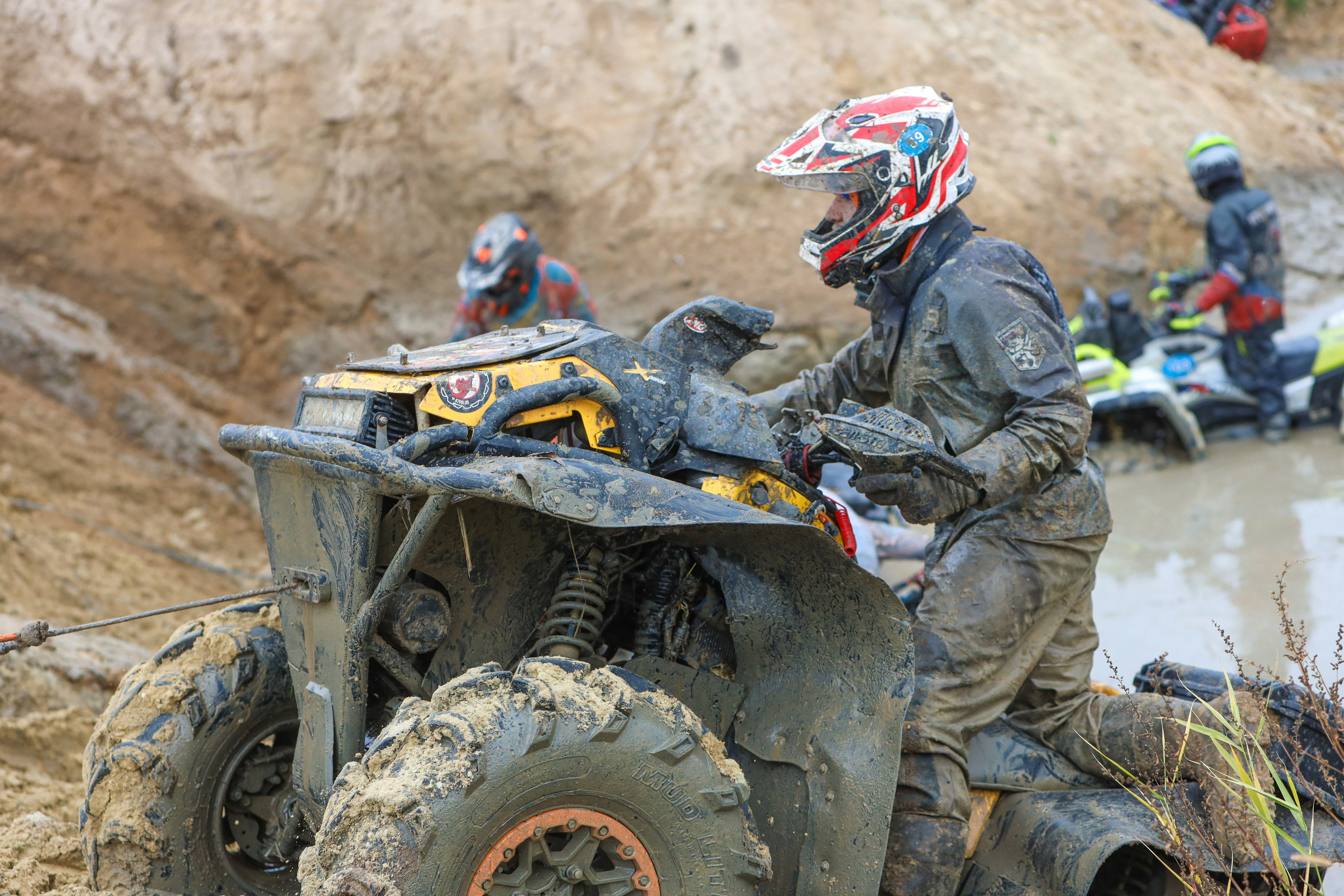 Гонки на квадроциклах Грязевое кольцо. Спортивный фотограф в Самаре