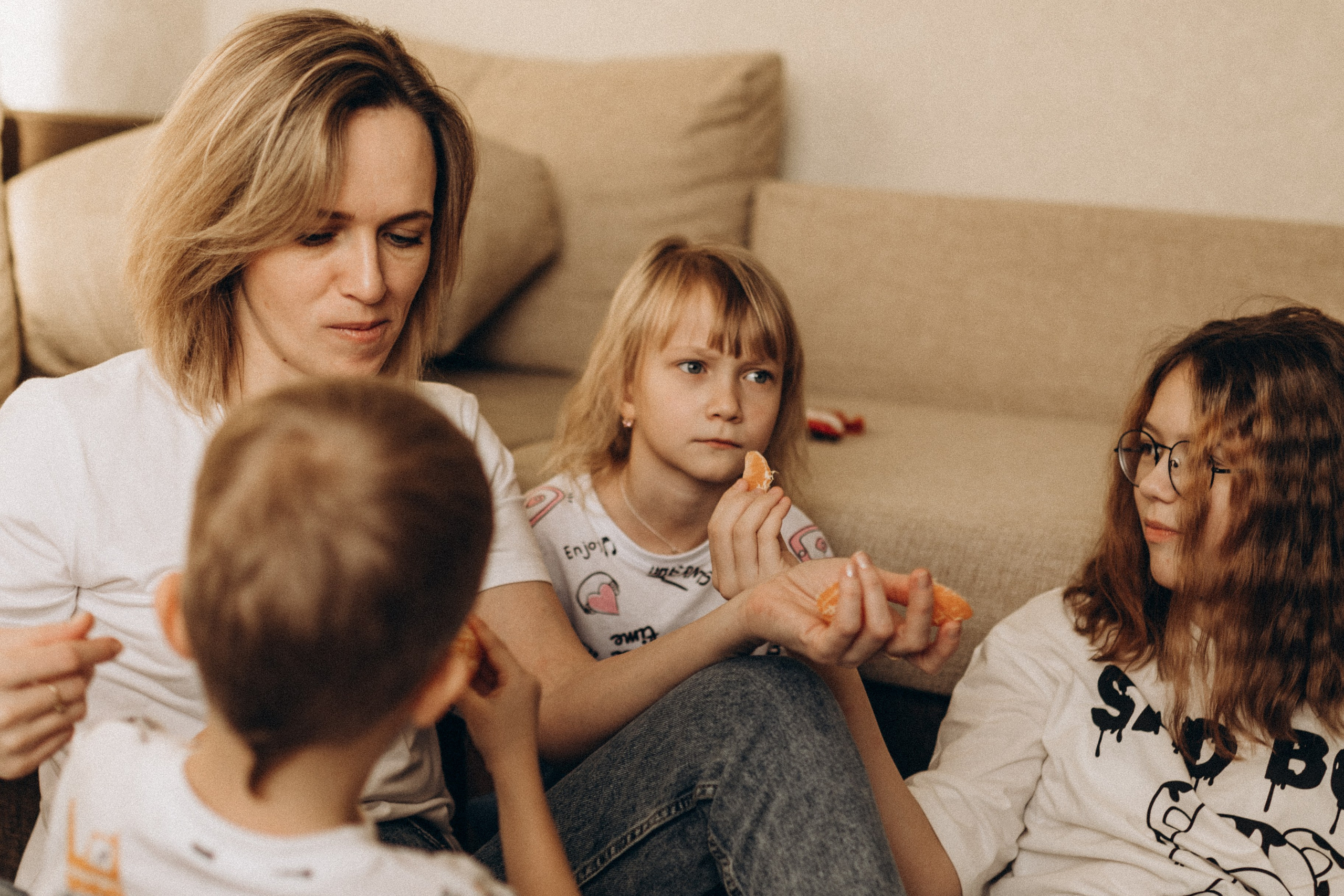 Алена, София, Лилия и Егор. Семейный фотограф lifestyle в Новосибирске Елена Шпилевая