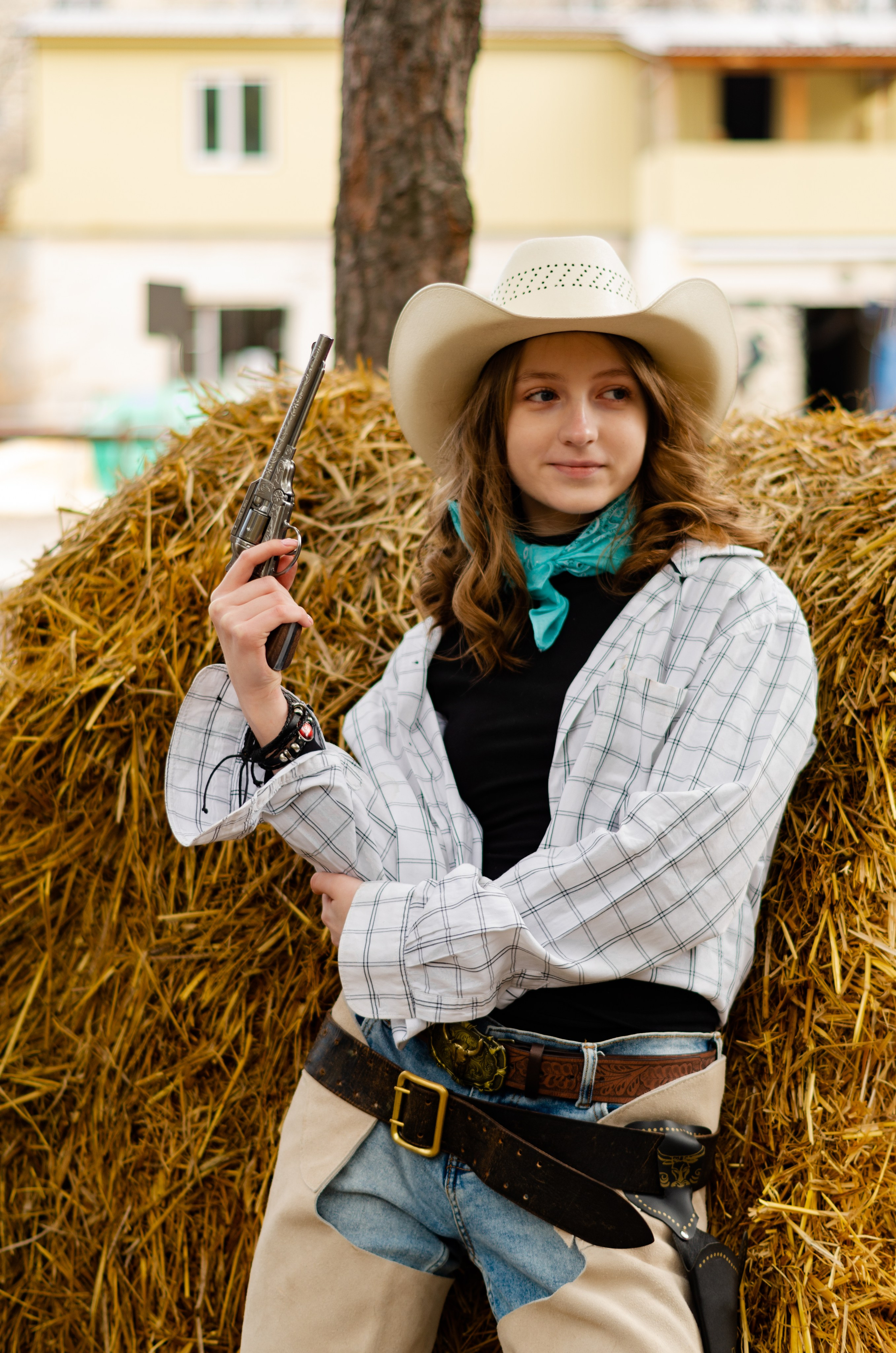 Ковбойская девчонка. Фотограф Марина Доглядная Челябинск фотосессии с лошадьми, мотоциклами