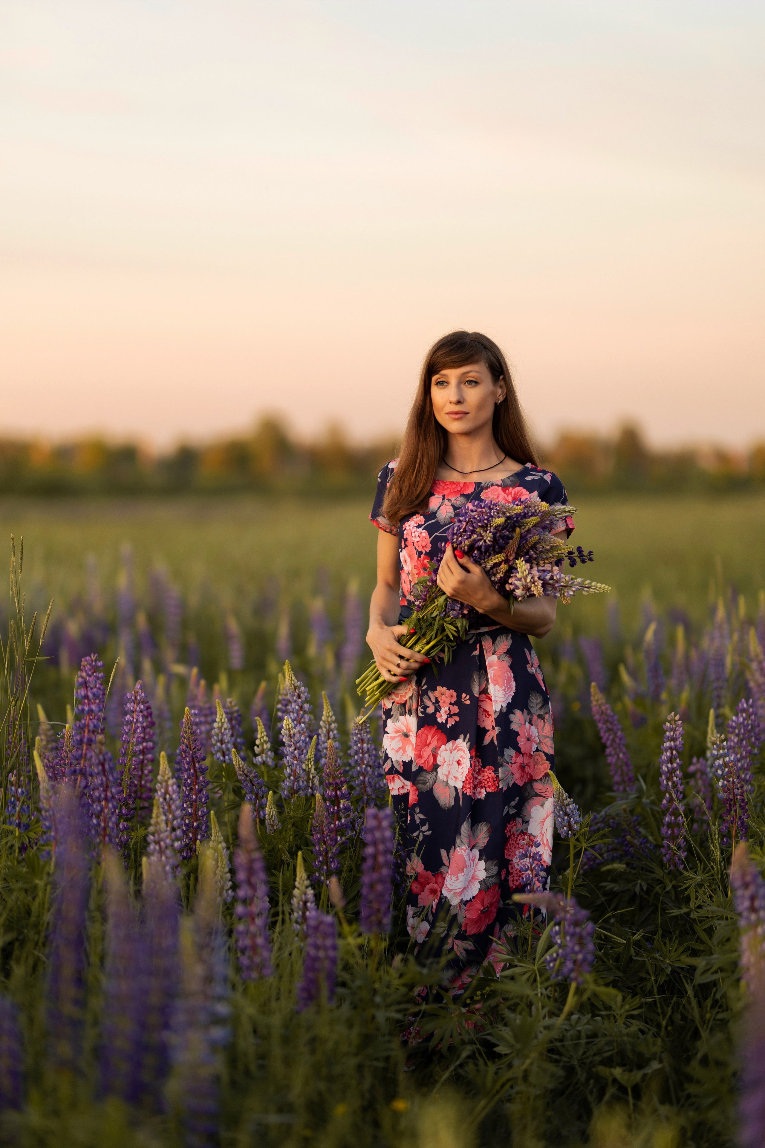 Фотосессия с люпинами. Семейный и свадебный фотограф в Санкт-Петербурге Татьяна Швыкова