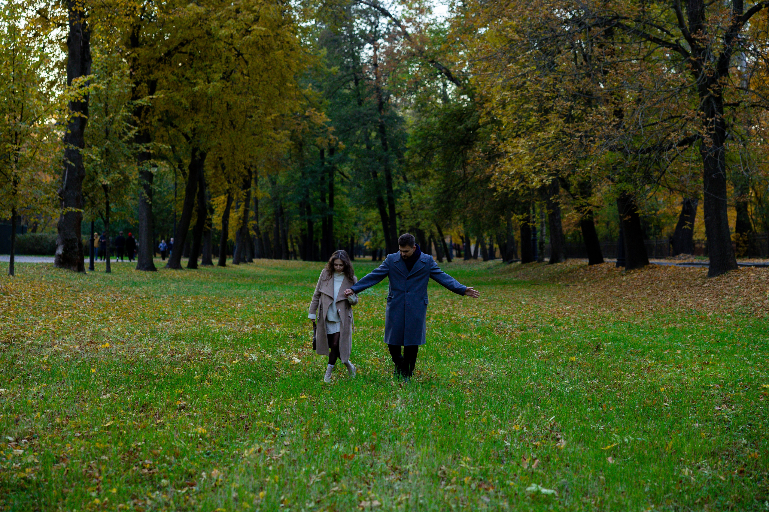 Прогулка по парку. Питерский фотограф