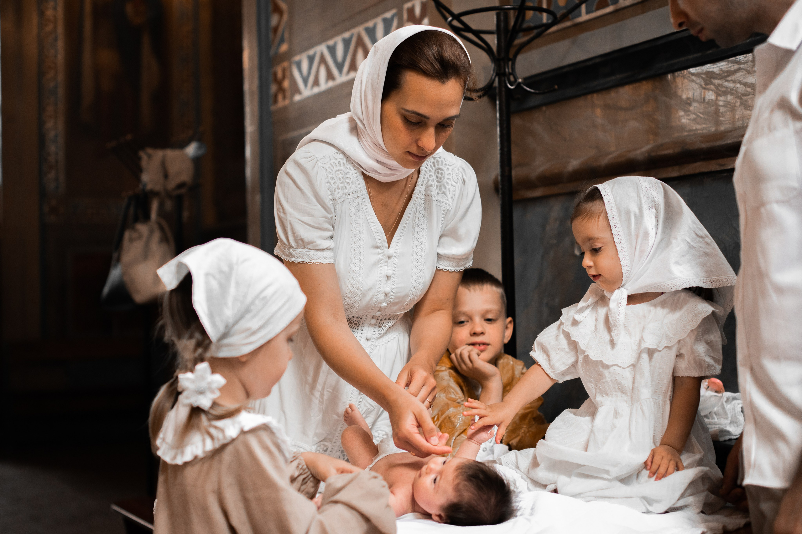 Крещение в Храме Сергия Радонежского Нижний Новгород. Фотограф на крещение и венчание в Нижнем Новгороде.Свадебный Фотограф