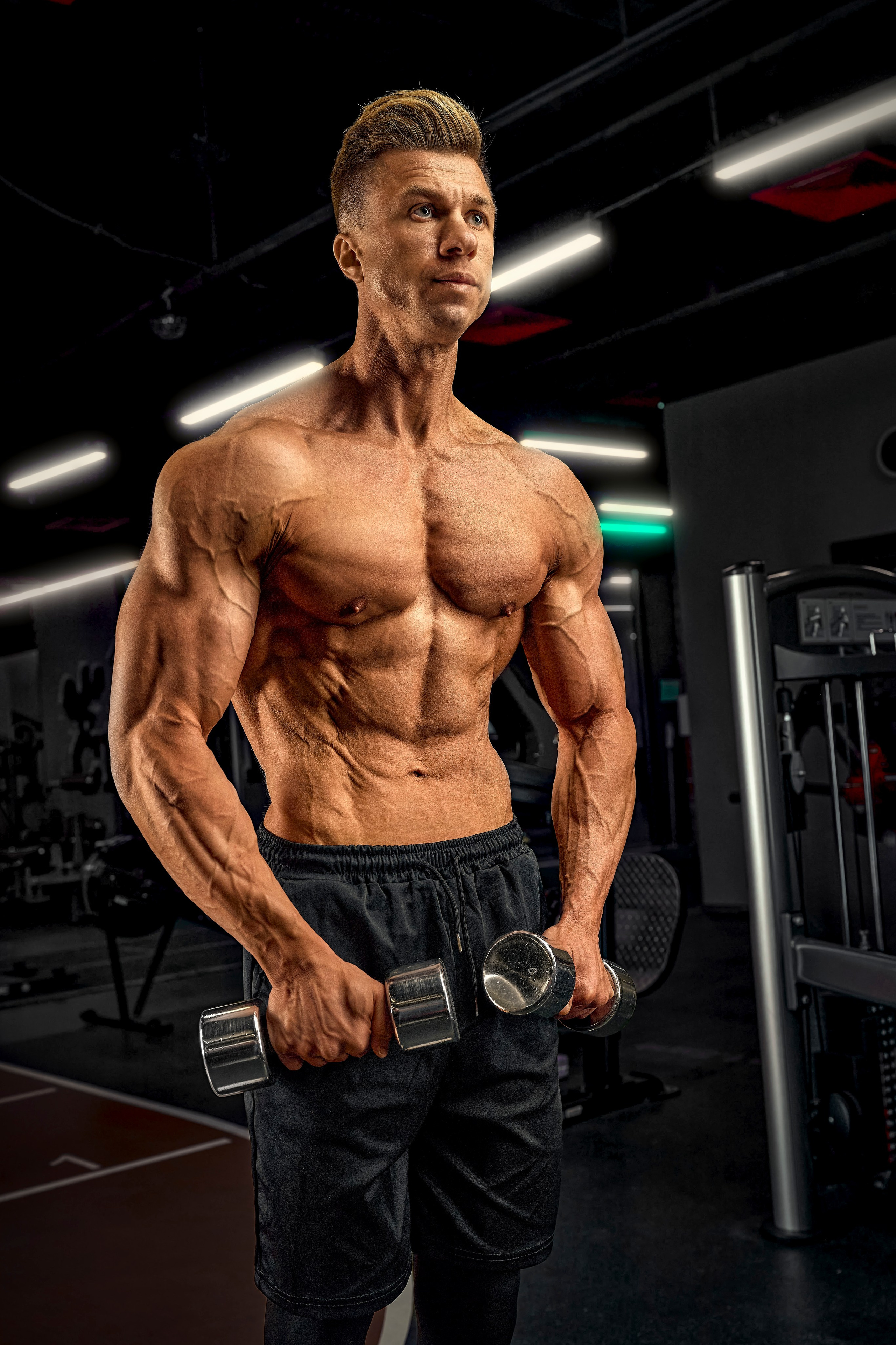 Фитнес фотогсессия в московском спортзале EClub. Спортивный фитнес фотограф-видеограф Алексей Нестеров