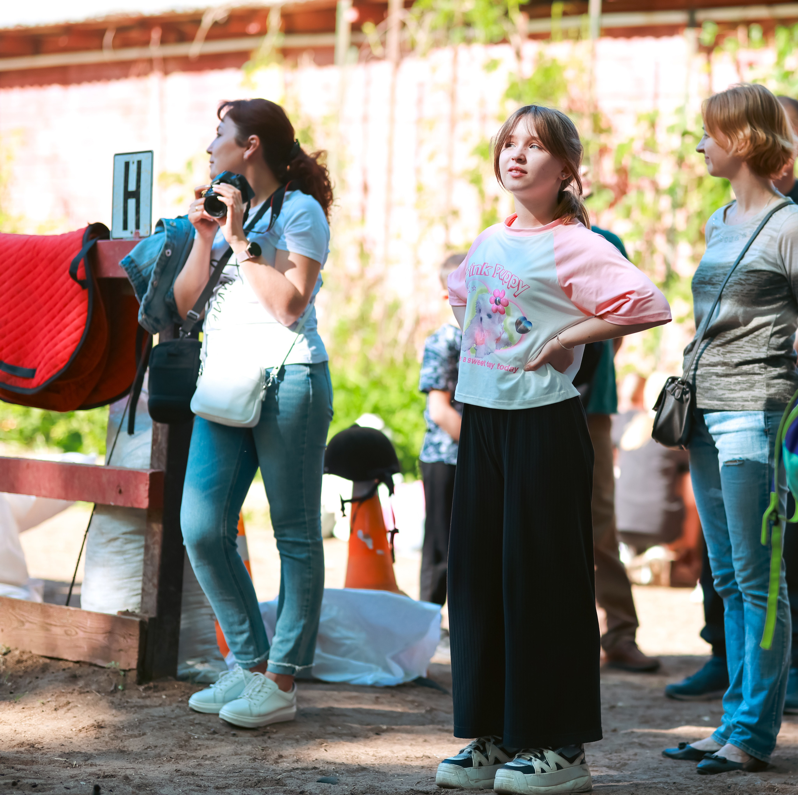Корпоратив на конюшне. Фотограф репортажей и стритфотосессий в Москве Людмила Смирнова