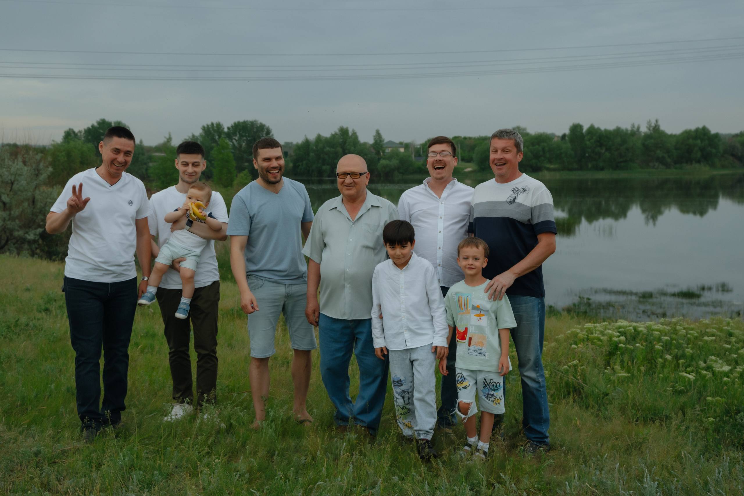 Большая семья. Фотограф Санкт-Петербург