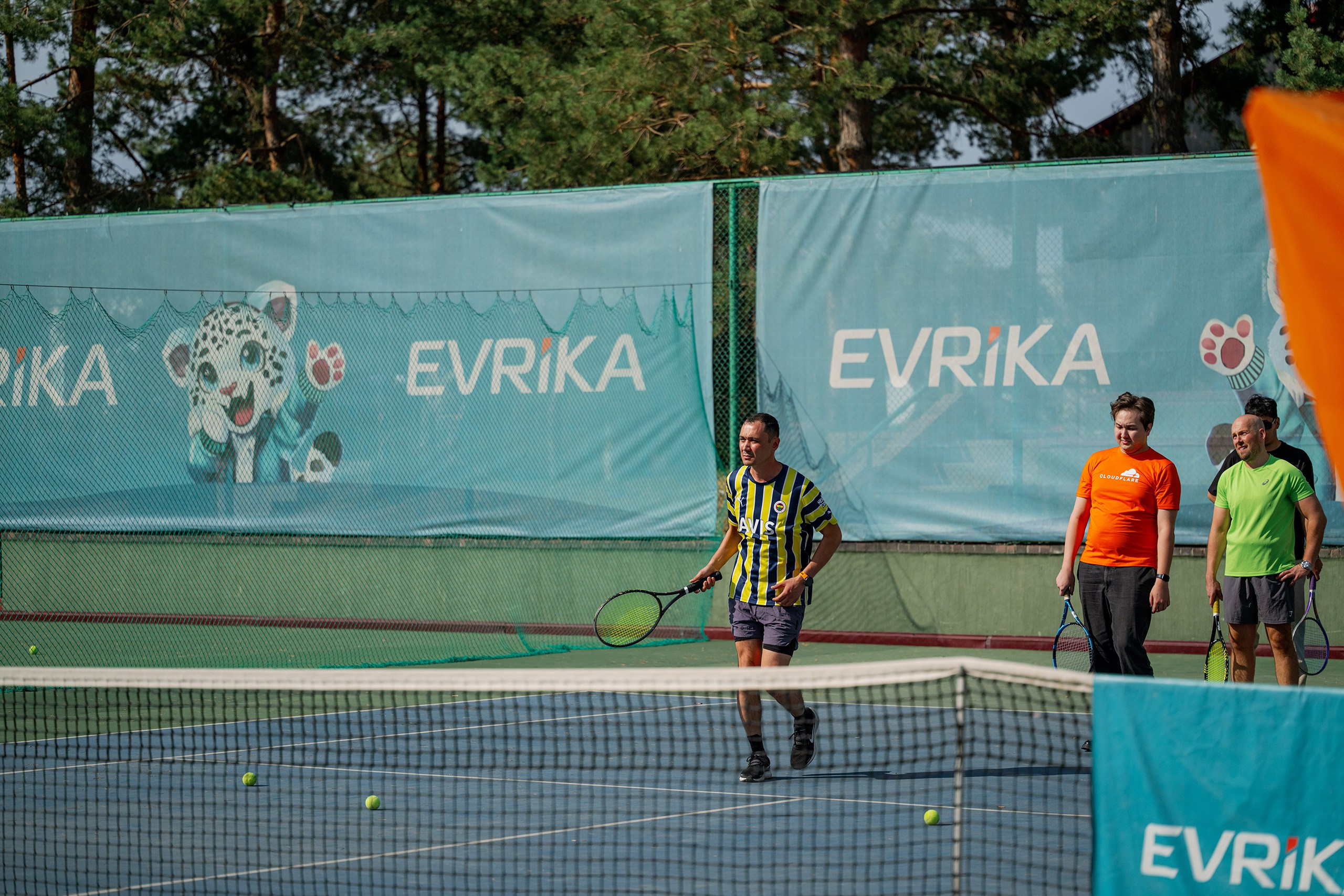 Конференция/Игра в тенис — BakoTech&Cloudfire. Фотограф в Алматы — Алексей Коньков | Репортаж, свадьбы, портреты