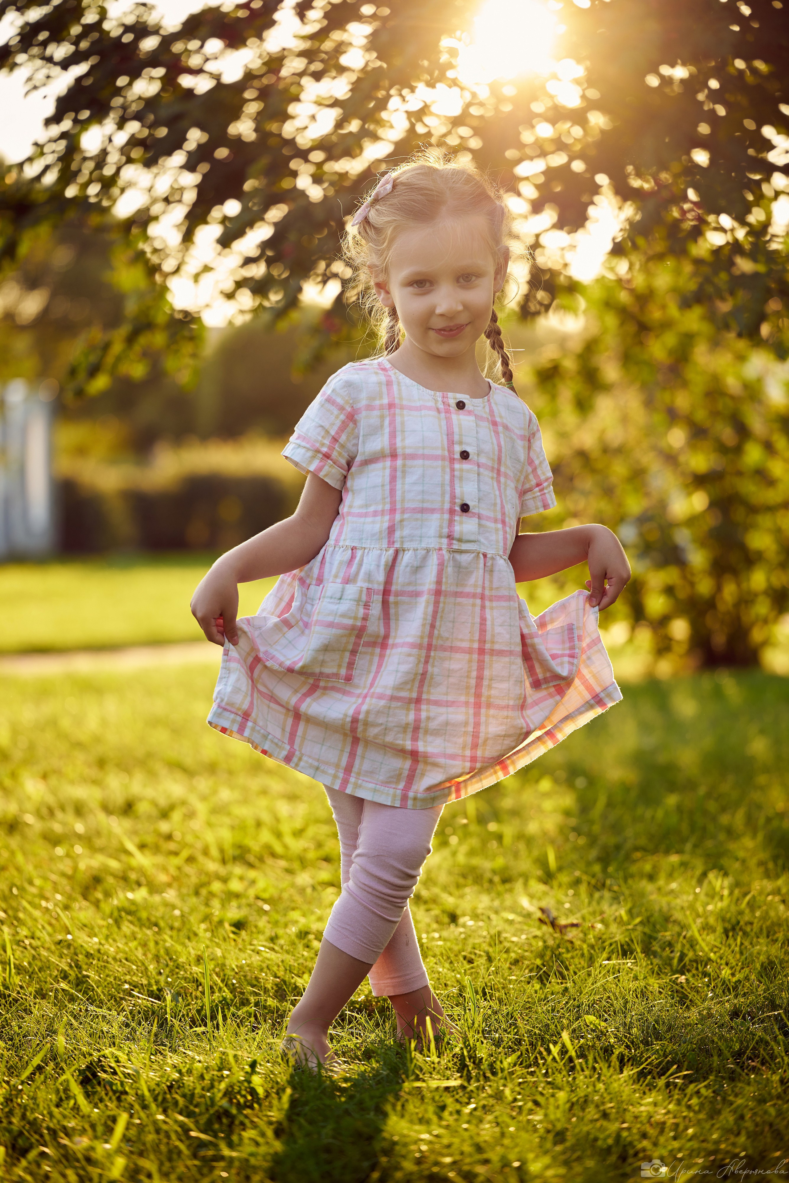 Семейная фотосессия в парке летом. Фотограф в Ульяновске Ирина Аверьянова